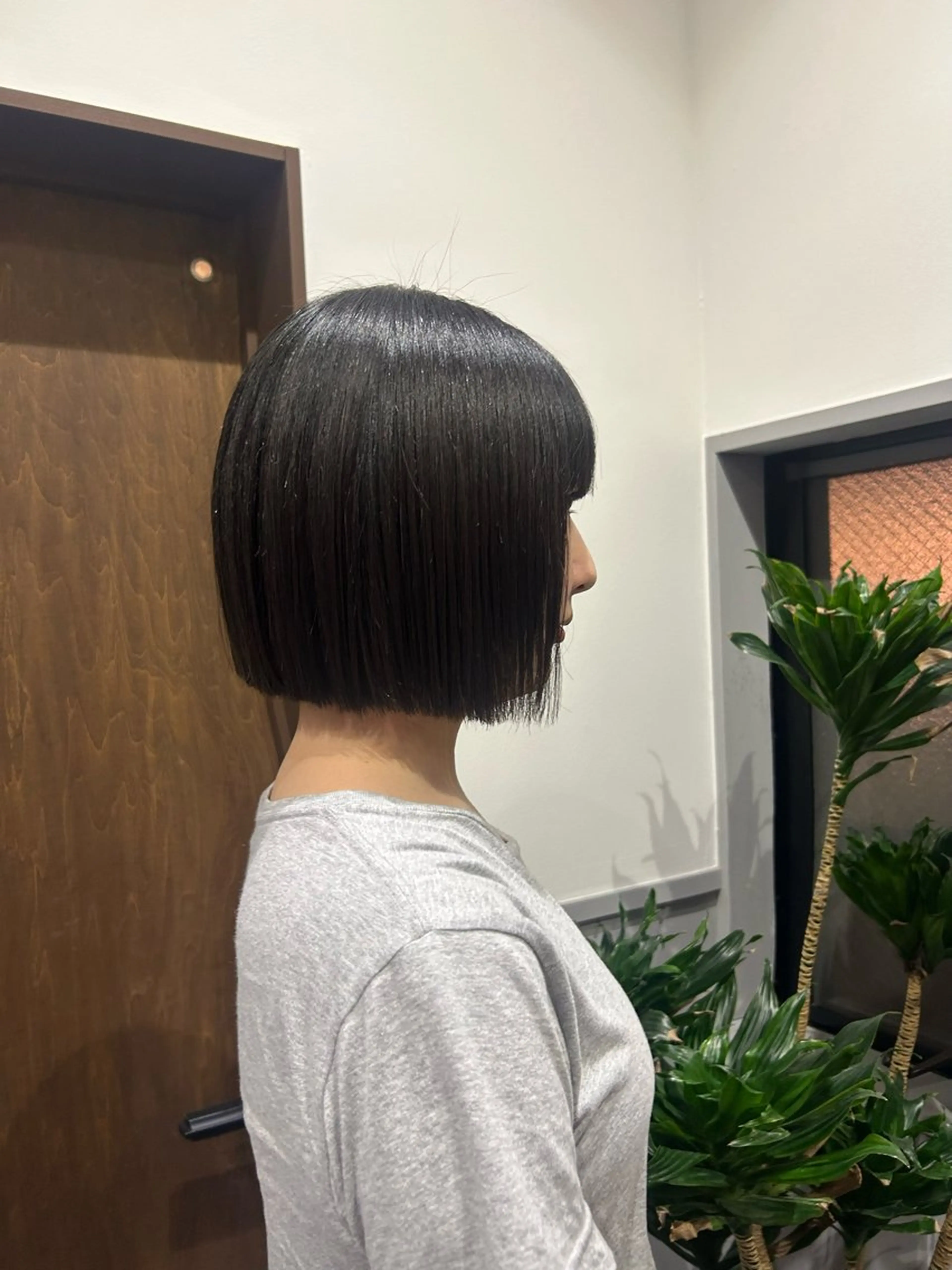 ショート カラー ボブ LA PENSEE BRUN/ゆりかのヘアスタイル