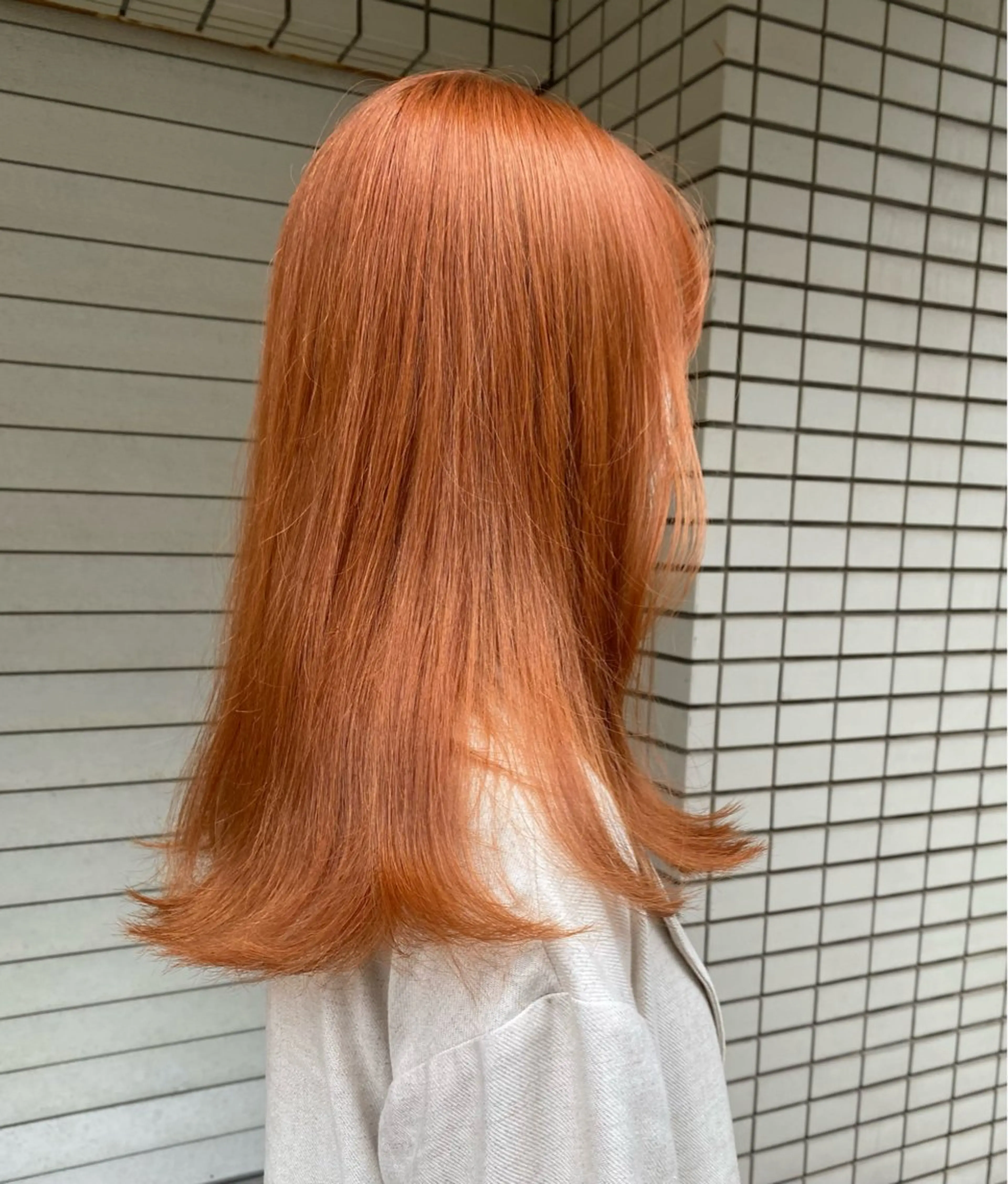 セミロング カラー カット ヘアカラー トリートメント ボブ／レイヤー／艶 🦕risa  森下のヘアスタイル