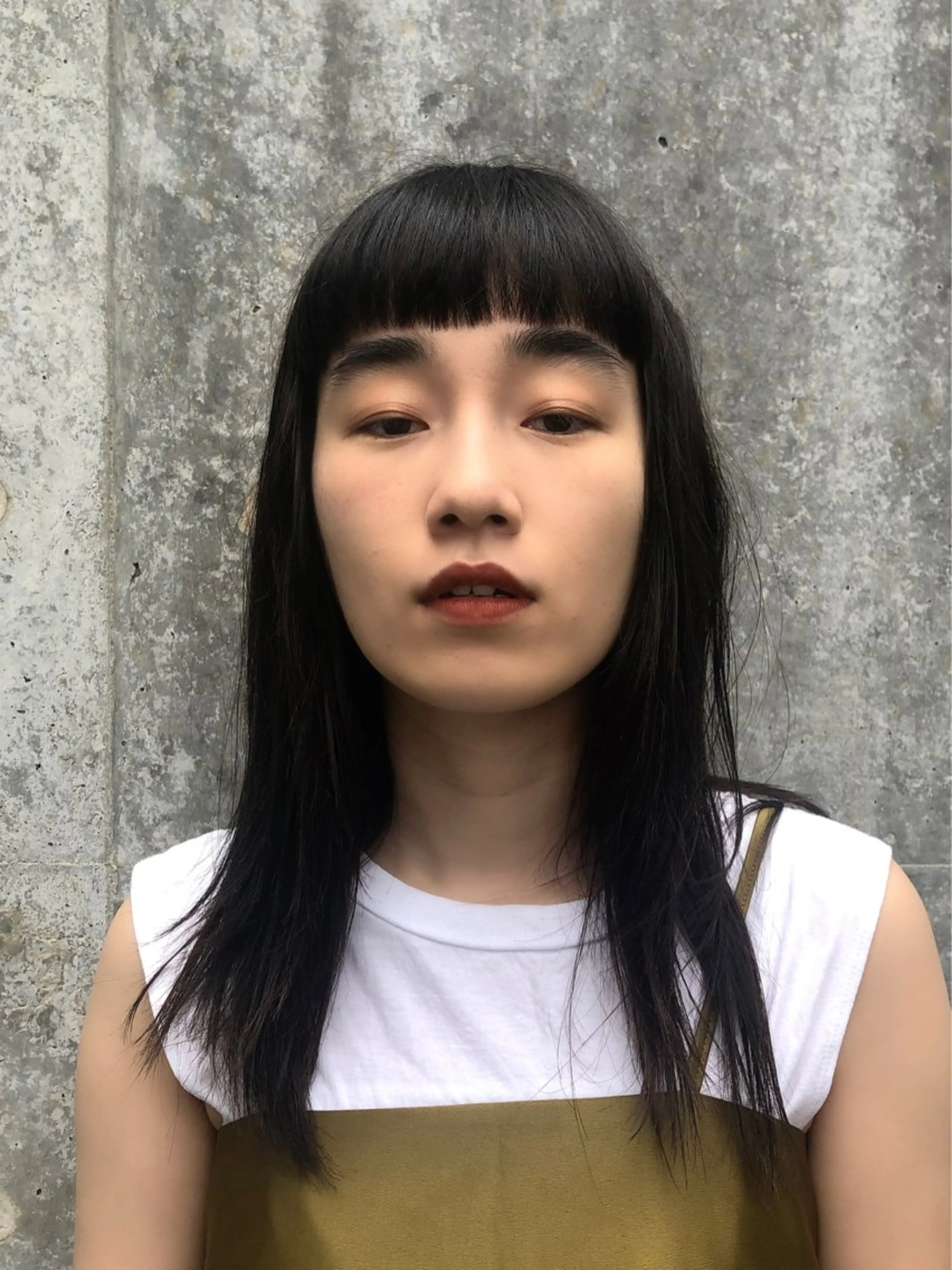 セミロング オン眉 カット suu所属・マンツーマン施術✂︎ machikaのヘアスタイル