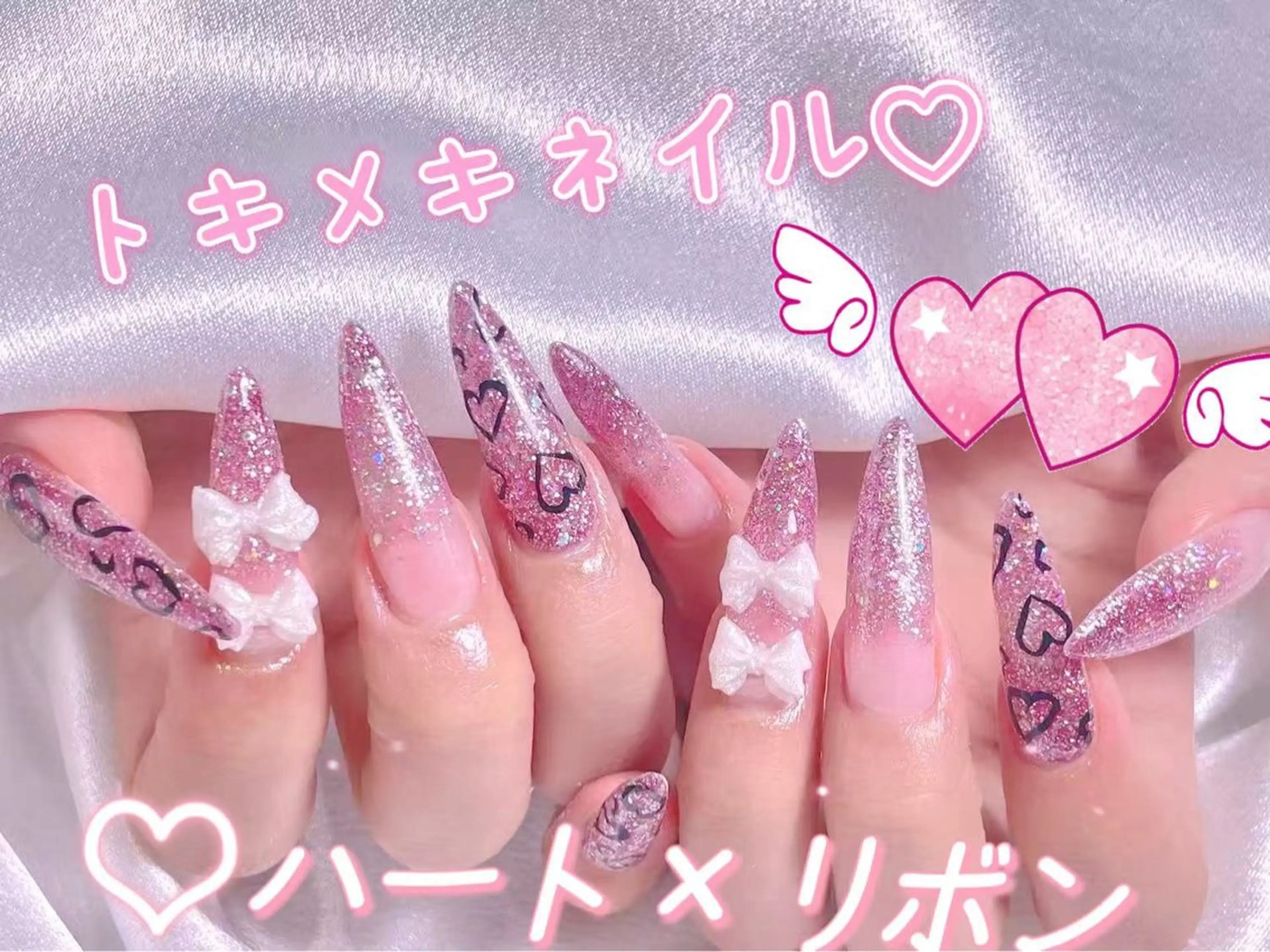 ネイル 長さだし専門店 M2　rikaのネイルデザイン