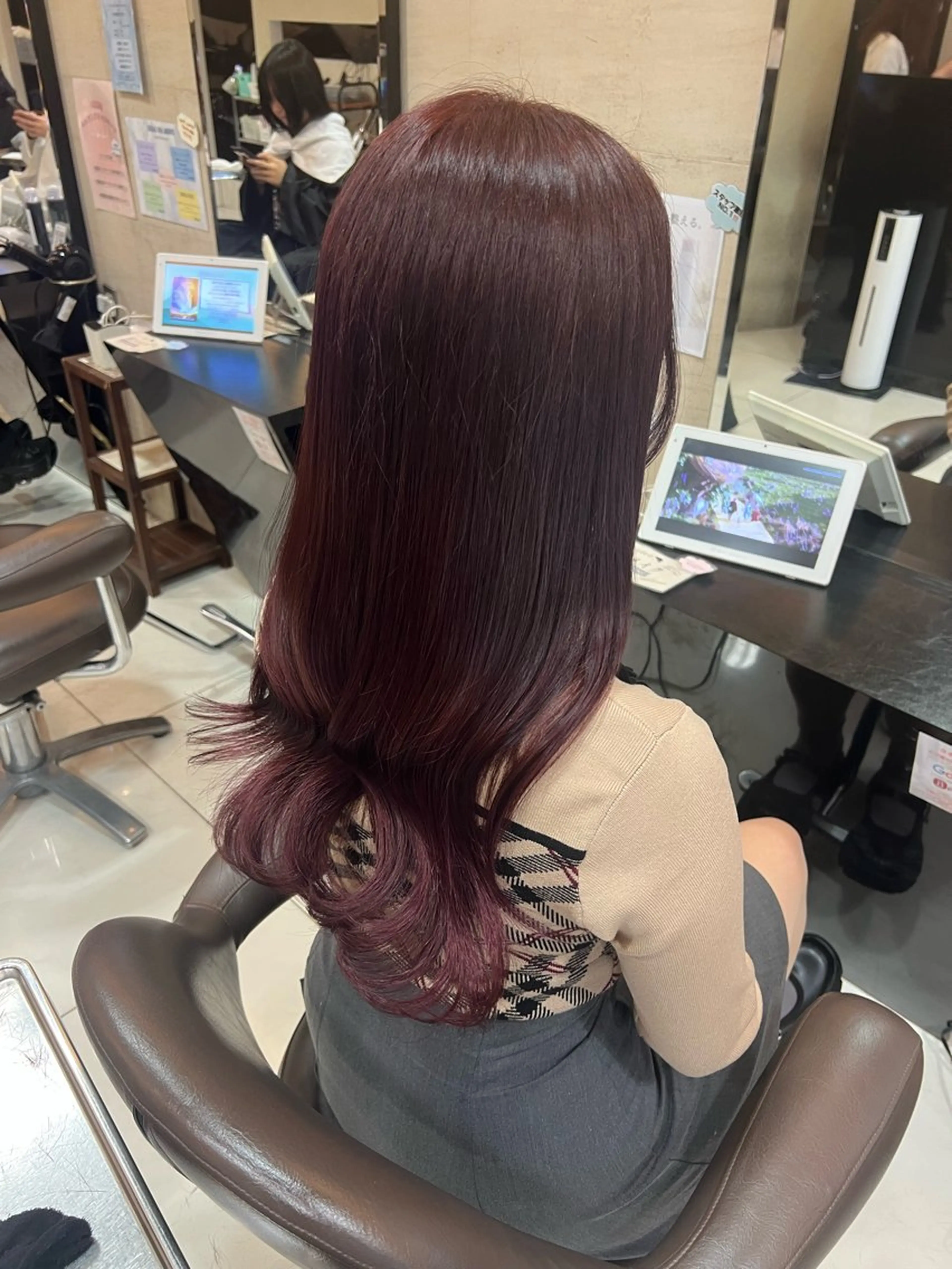 ロング カット ヘアカラー トリートメント エクステ＆艶カラー 🎀YURINA🎀のヘアスタイル