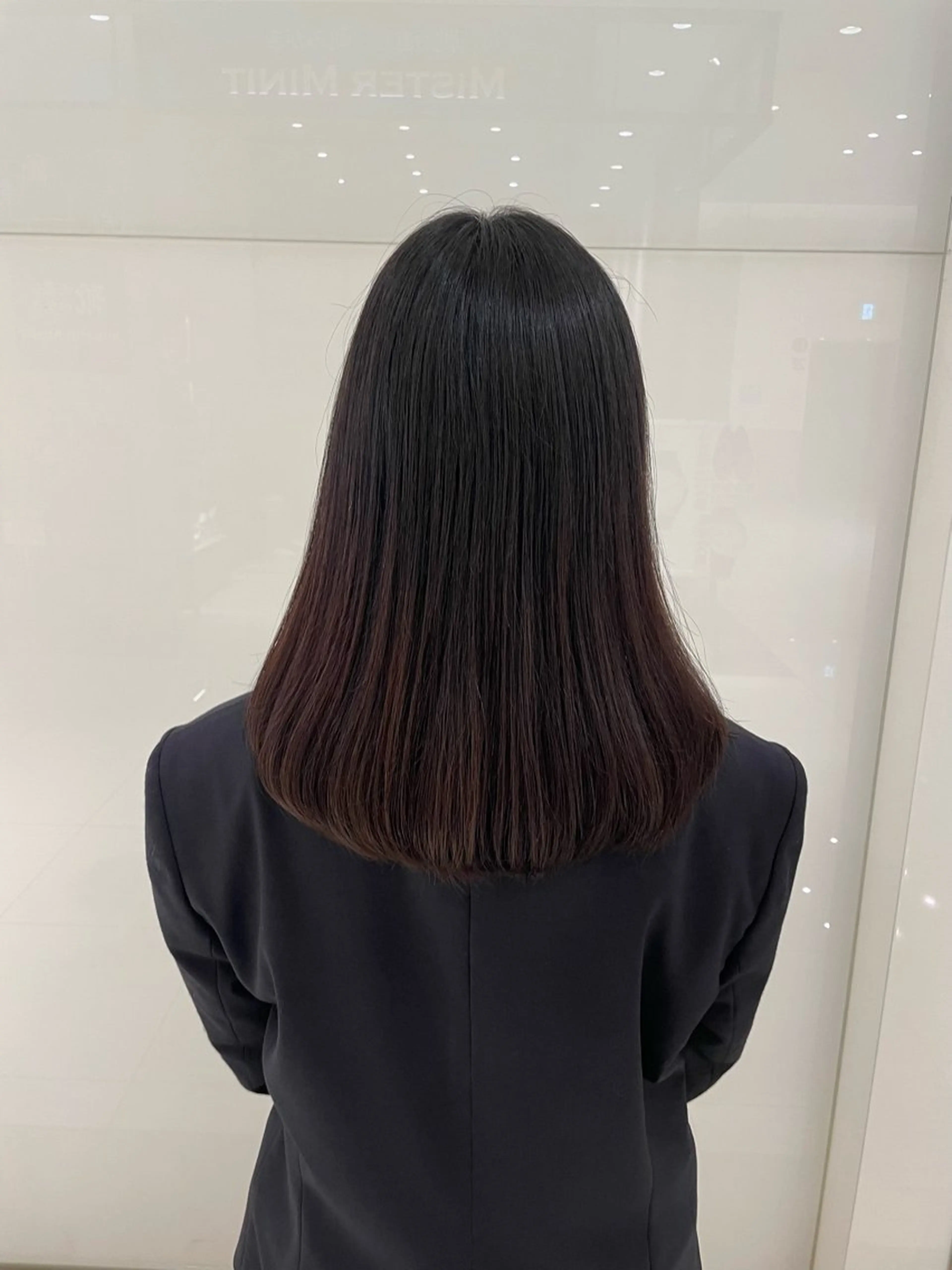 セミロング 似合わせ♡レイヤー/ 暖色艶カラー/moeのヘアスタイル