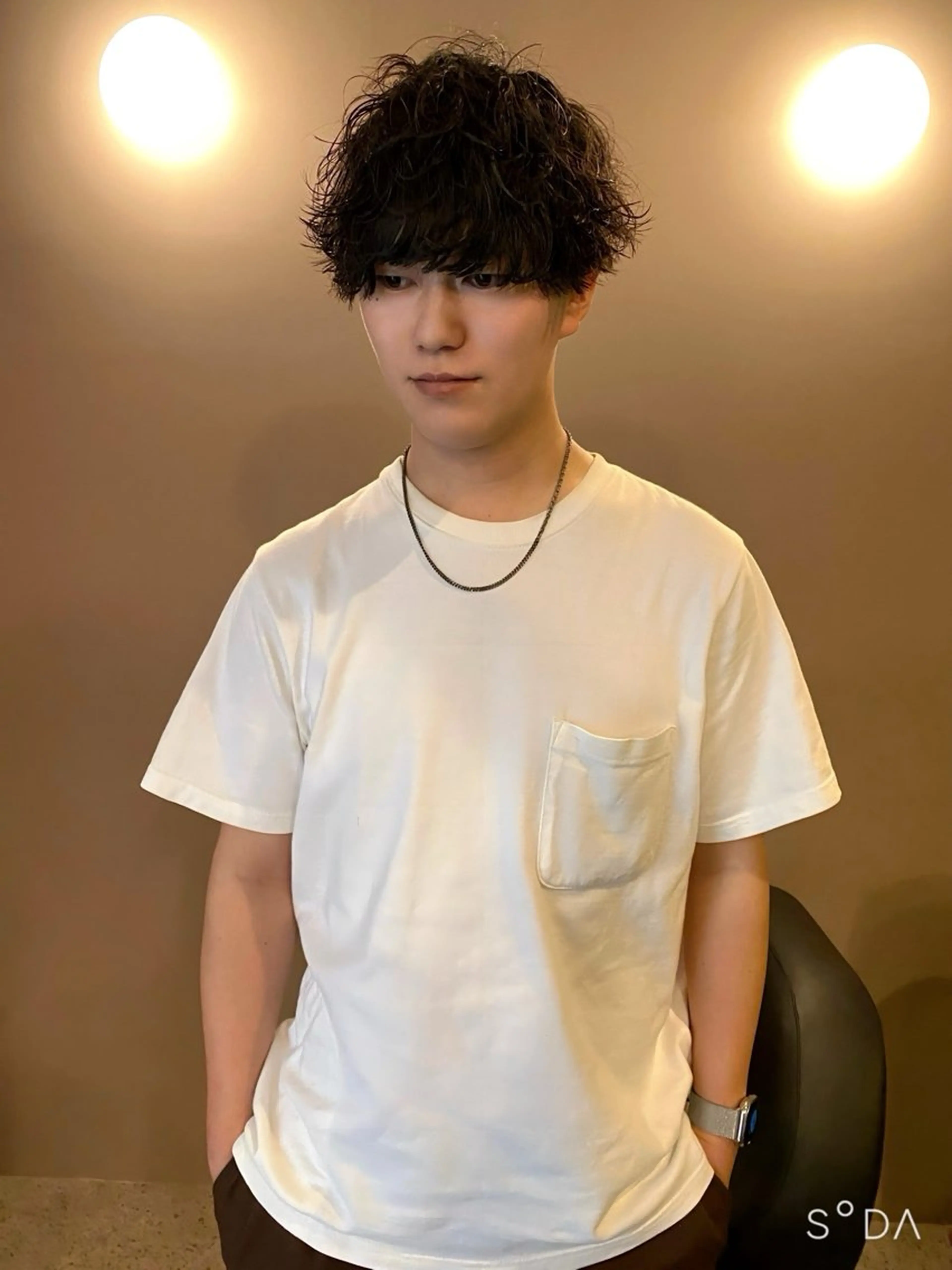 メンズ カット ヘアカラー トリートメント 韓国/レイヤー/艶髪 ルキアのヘアスタイル