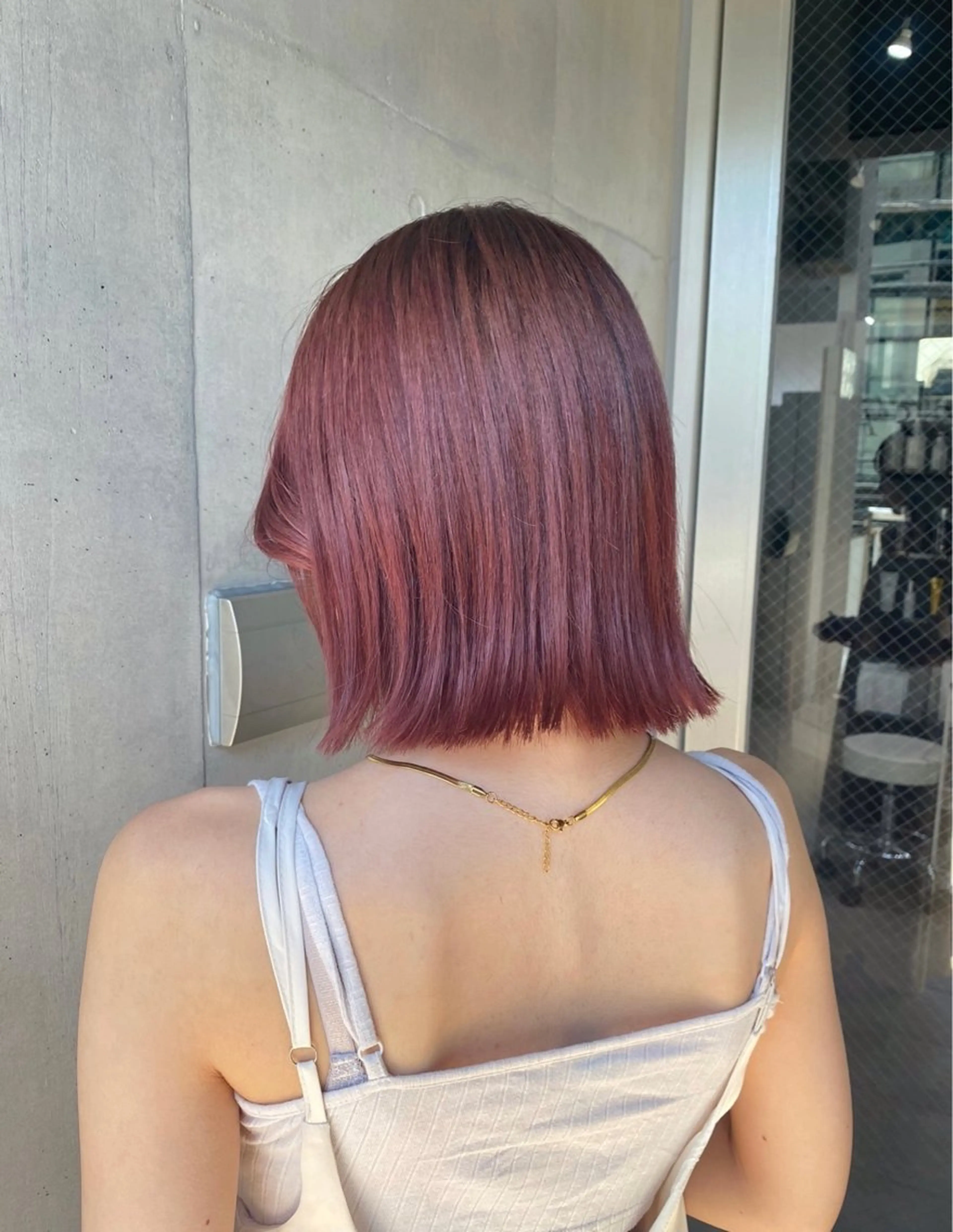 ミディアム ヘアカラー トリートメント 山影✨バレイヤージュ ハイライト✨メンズ◎のヘアスタイル