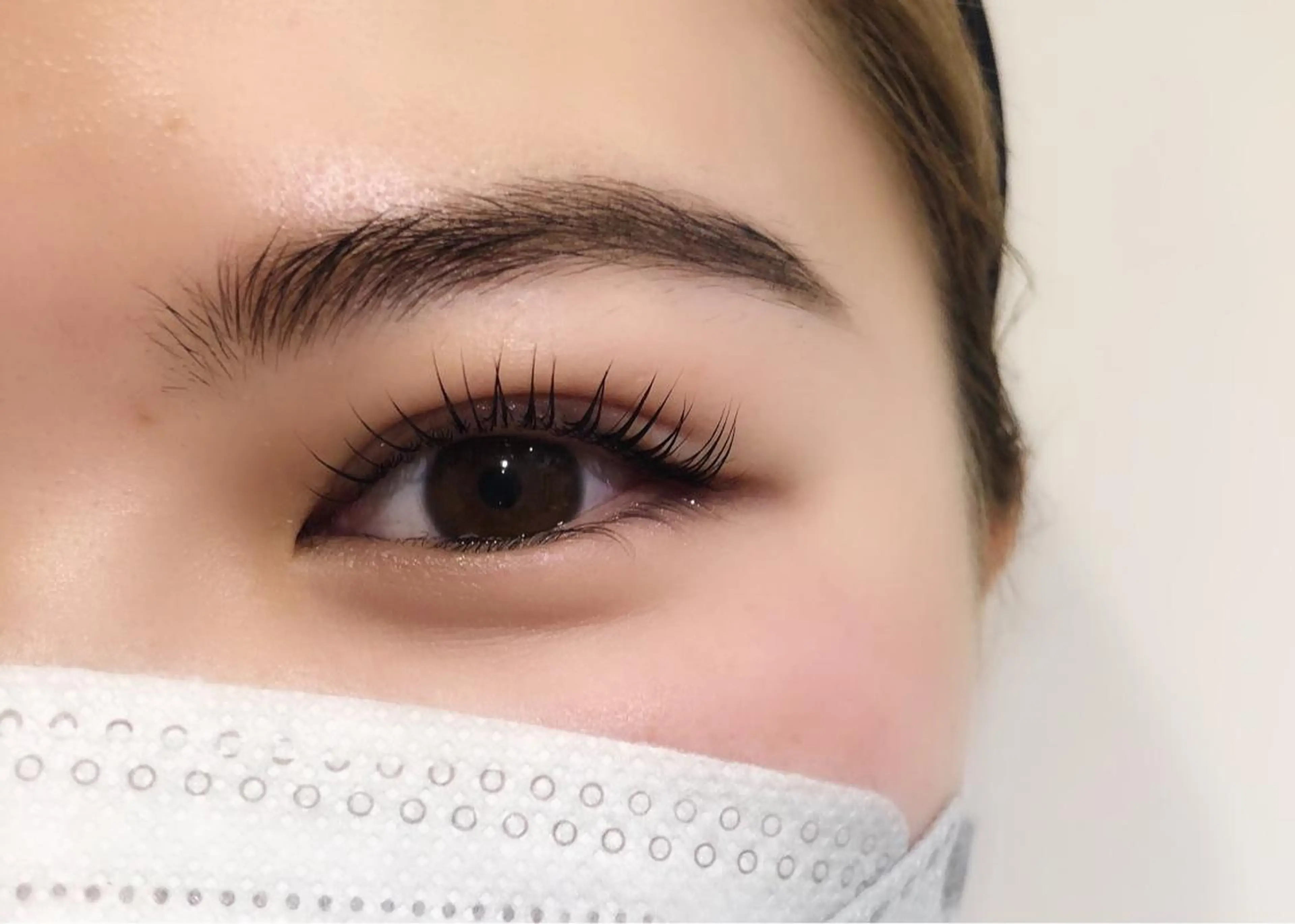 マツエク・マツパ パリジェンヌラッシュリフト 一重×まつ毛パーマ Hair&Make Nahoのマツエク・マツパデザイン