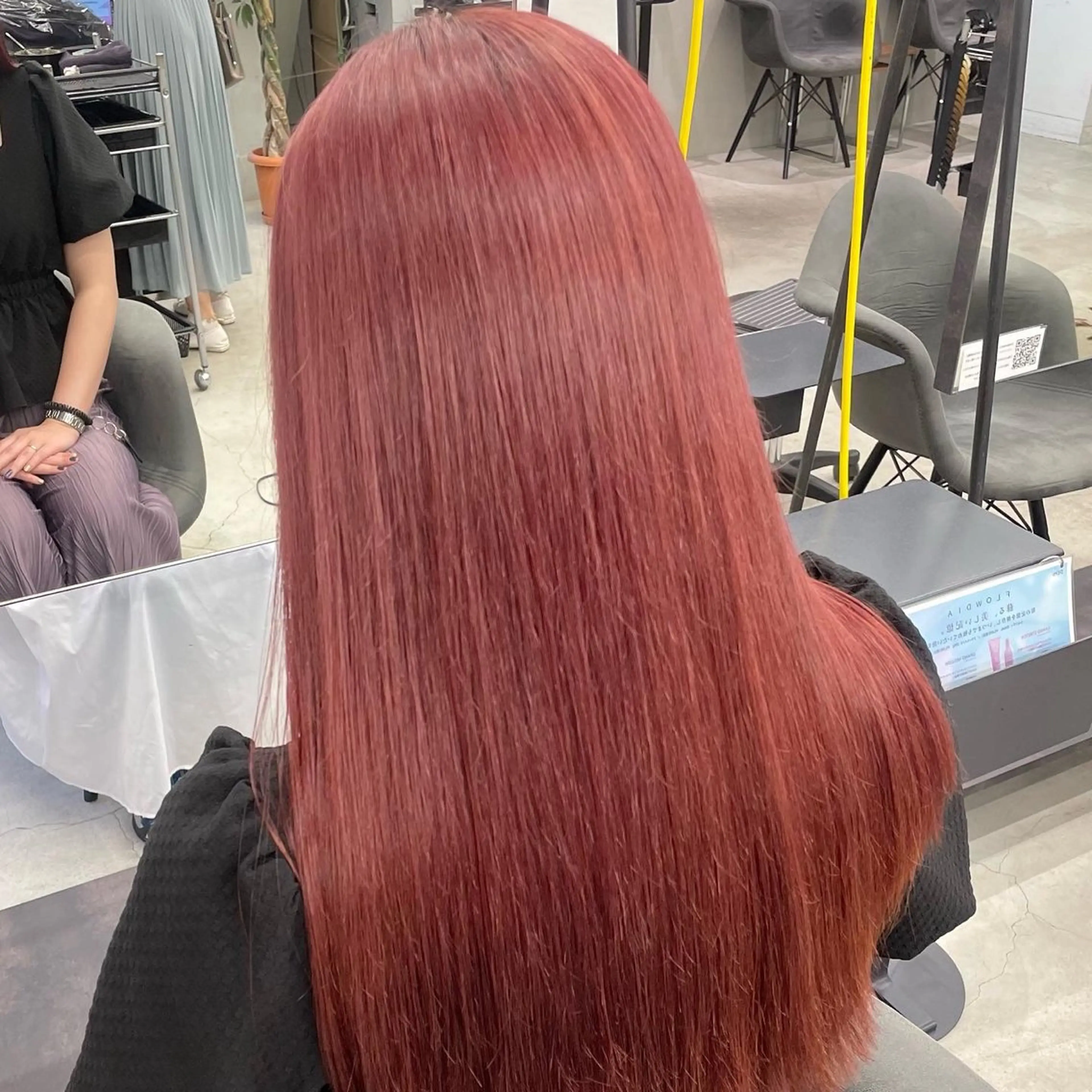 ロング カラー ブリーチ 💗韓国ヘア/透明感 💗若菜あいこのヘアスタイル