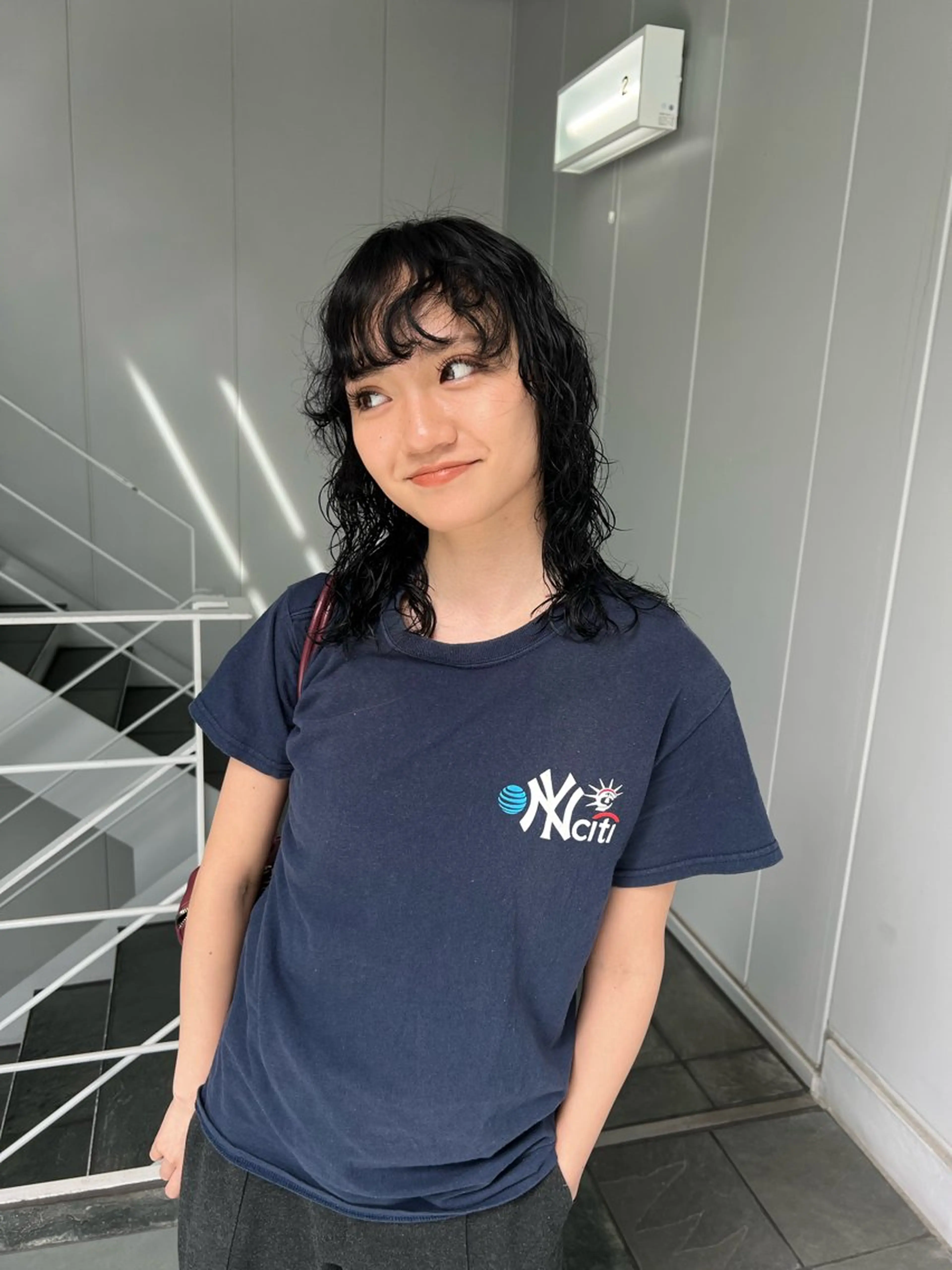 ミディアム ヘアカラー トリートメント 栄　mighty by H所属・田中 蘭菜のヘアスタイル