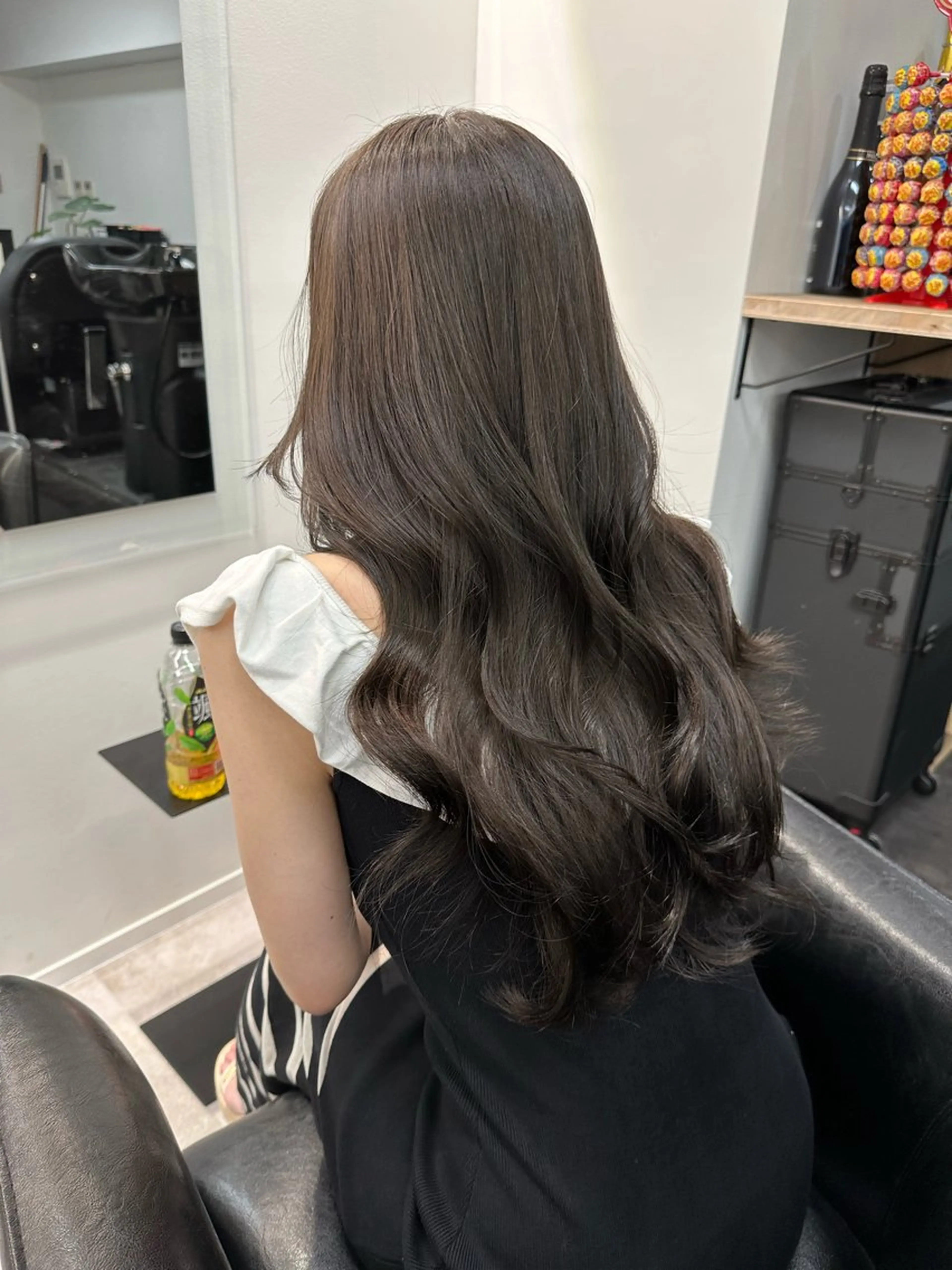 ミディアム カラー 韓国ヘア 店長NEGIのヘアスタイル