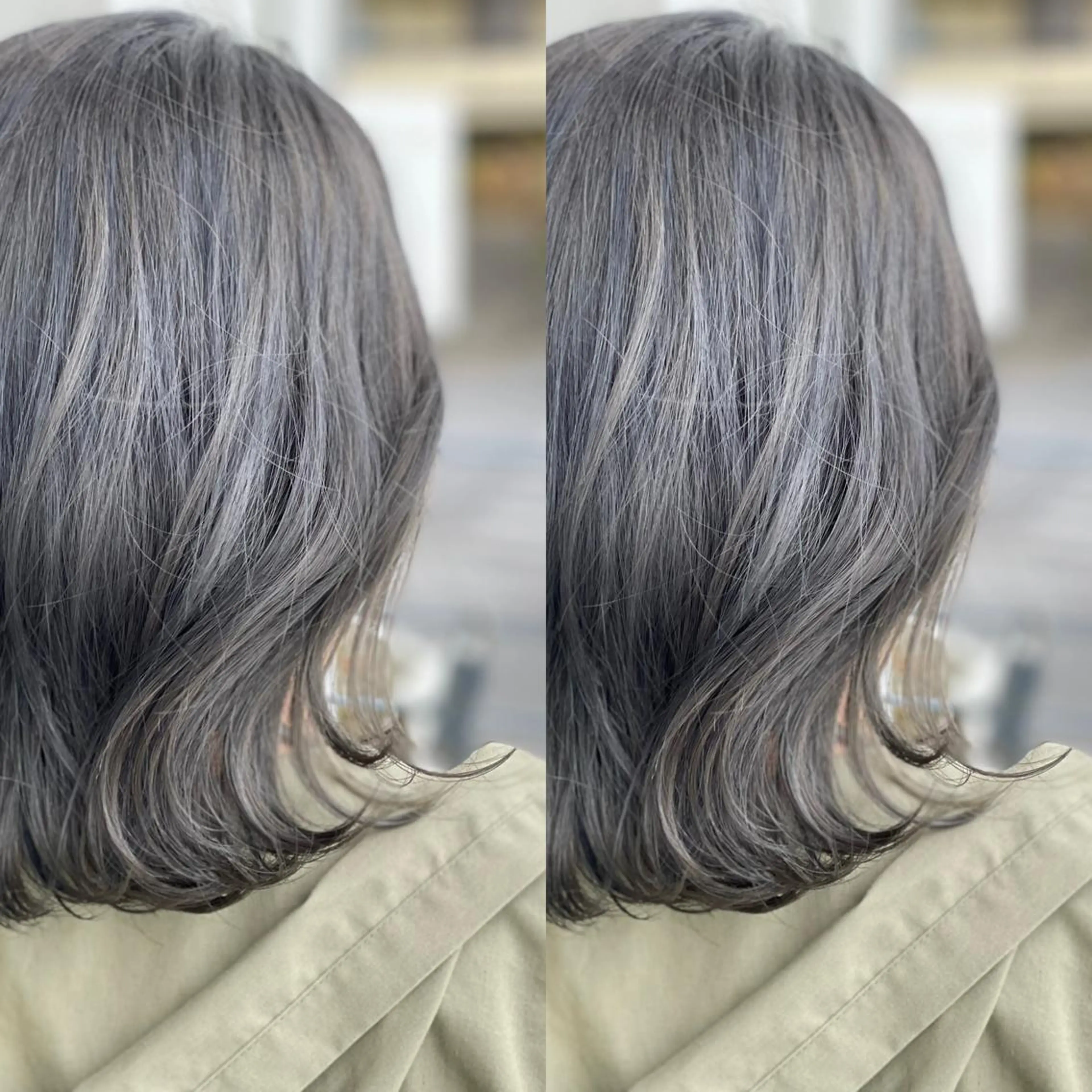 ミディアム カラー Snaly カラー特化ページのヘアスタイル