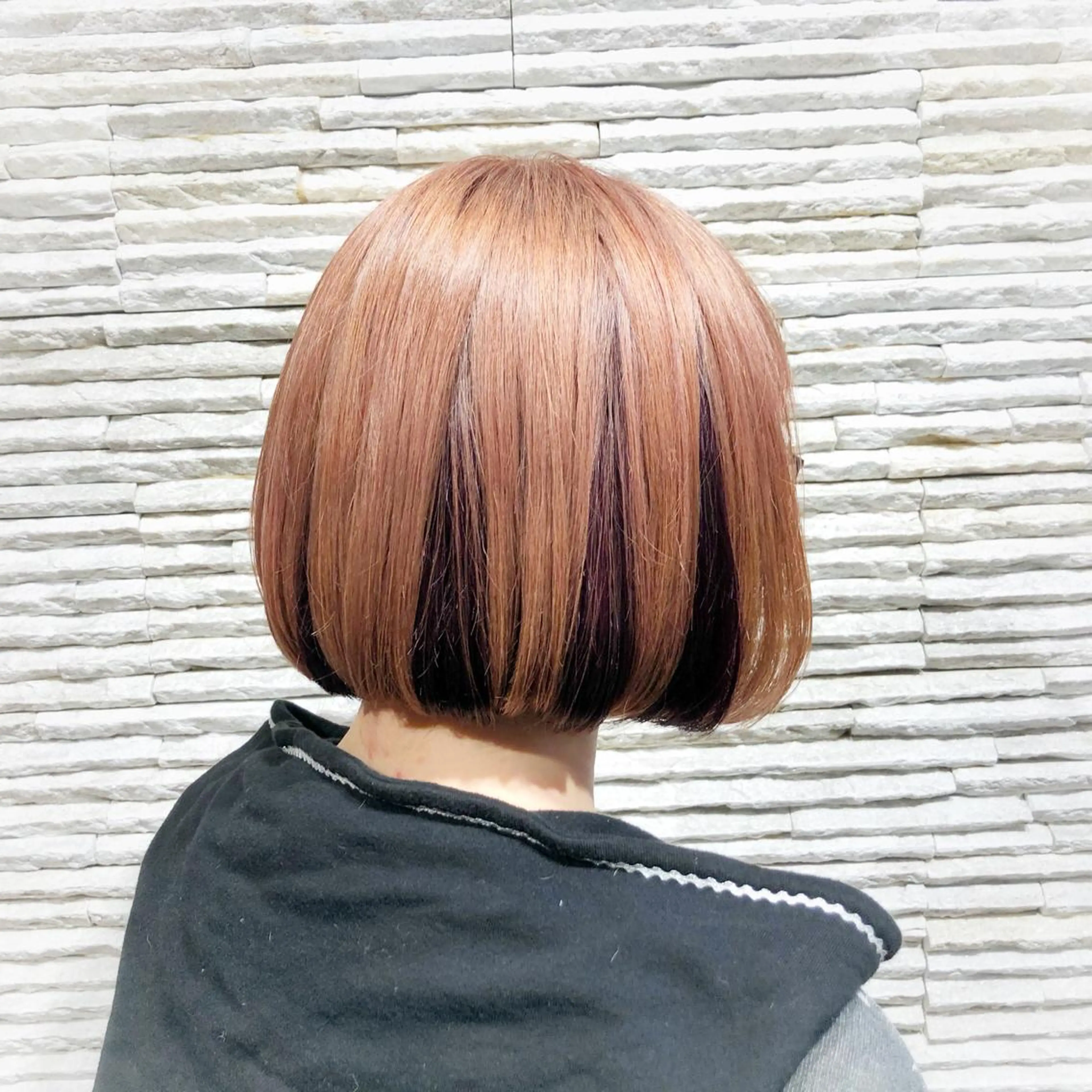 ショート ヘアカラー トリートメント 嶋田 ゆきのヘアスタイル