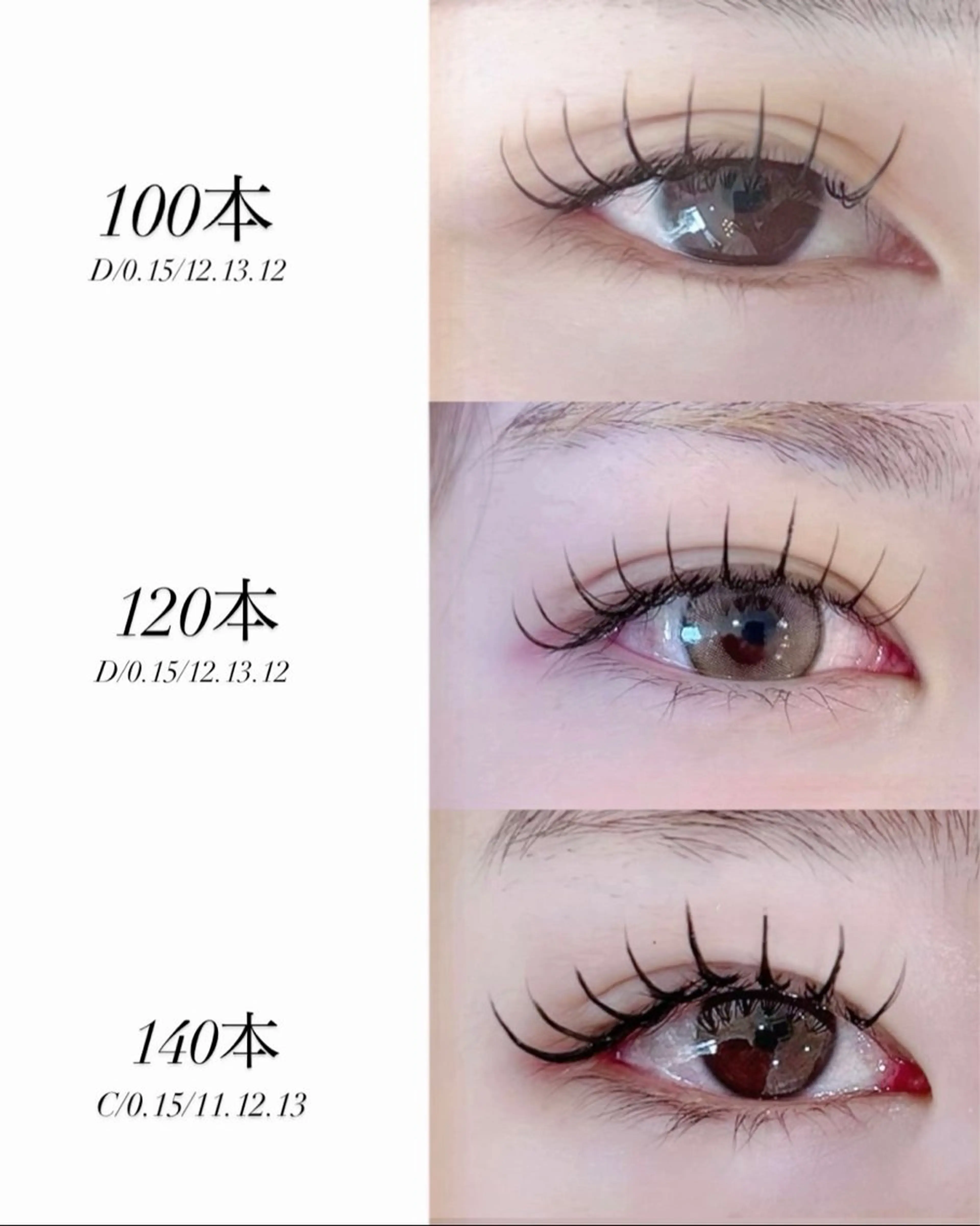 🫐超軽量🫐LED💡➕高級フラットラシュ上まつげ両目100本＋コーティング剤の写真