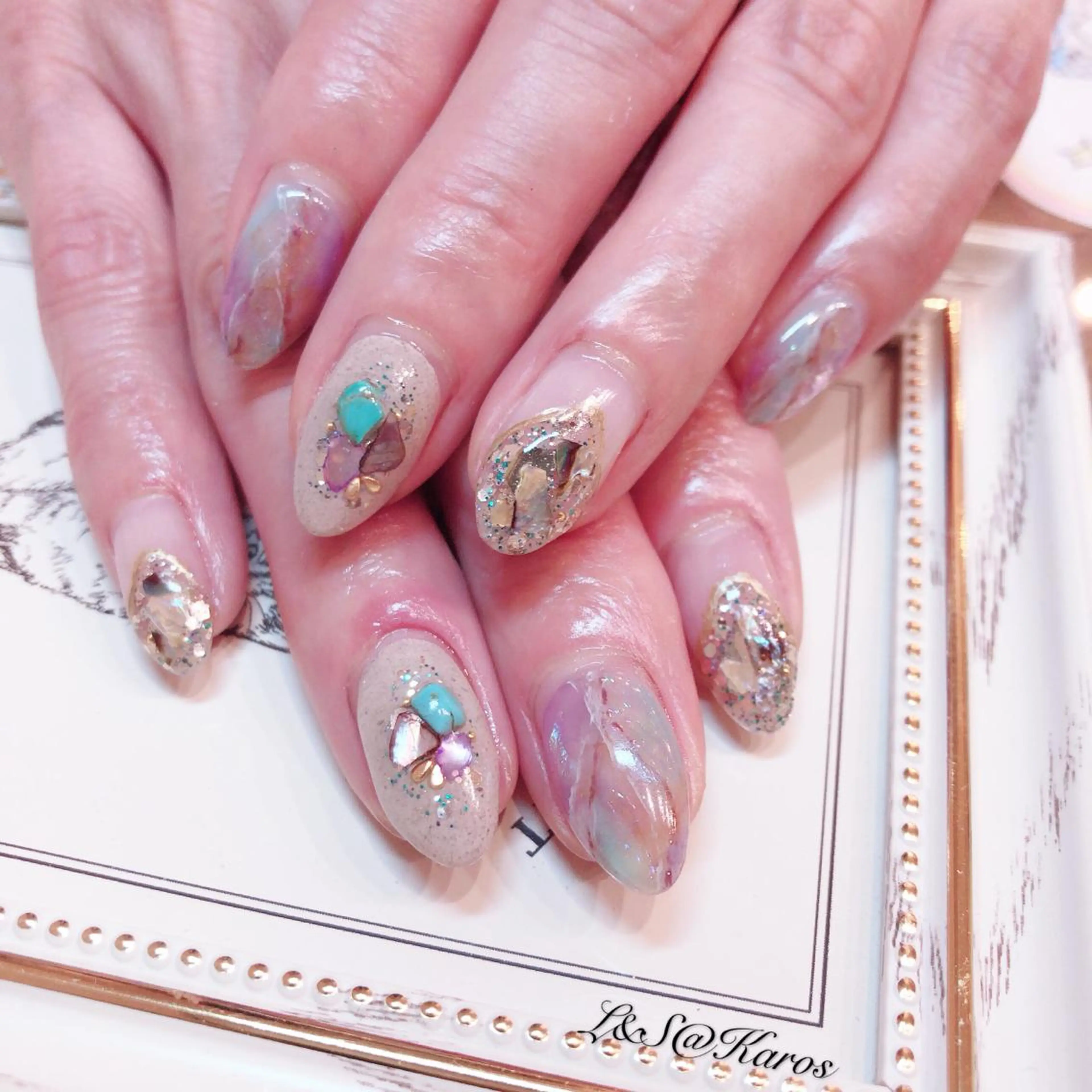 ネイル ハンドネイル L&S@Karos所属・L&S@ Karosのネイルデザイン