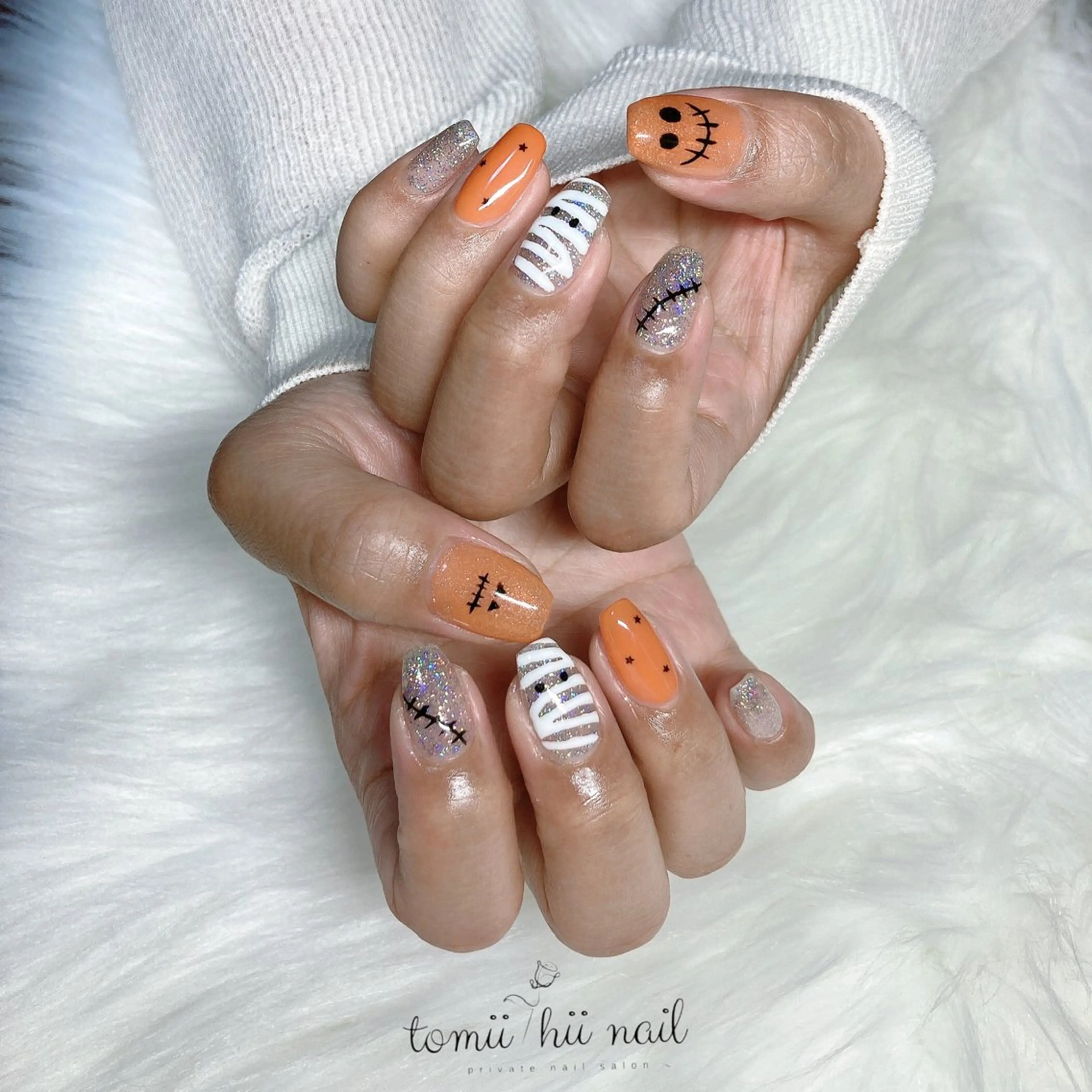ネイル ハロウィン ハンドネイル tomii-hii -nailのその他イメージ