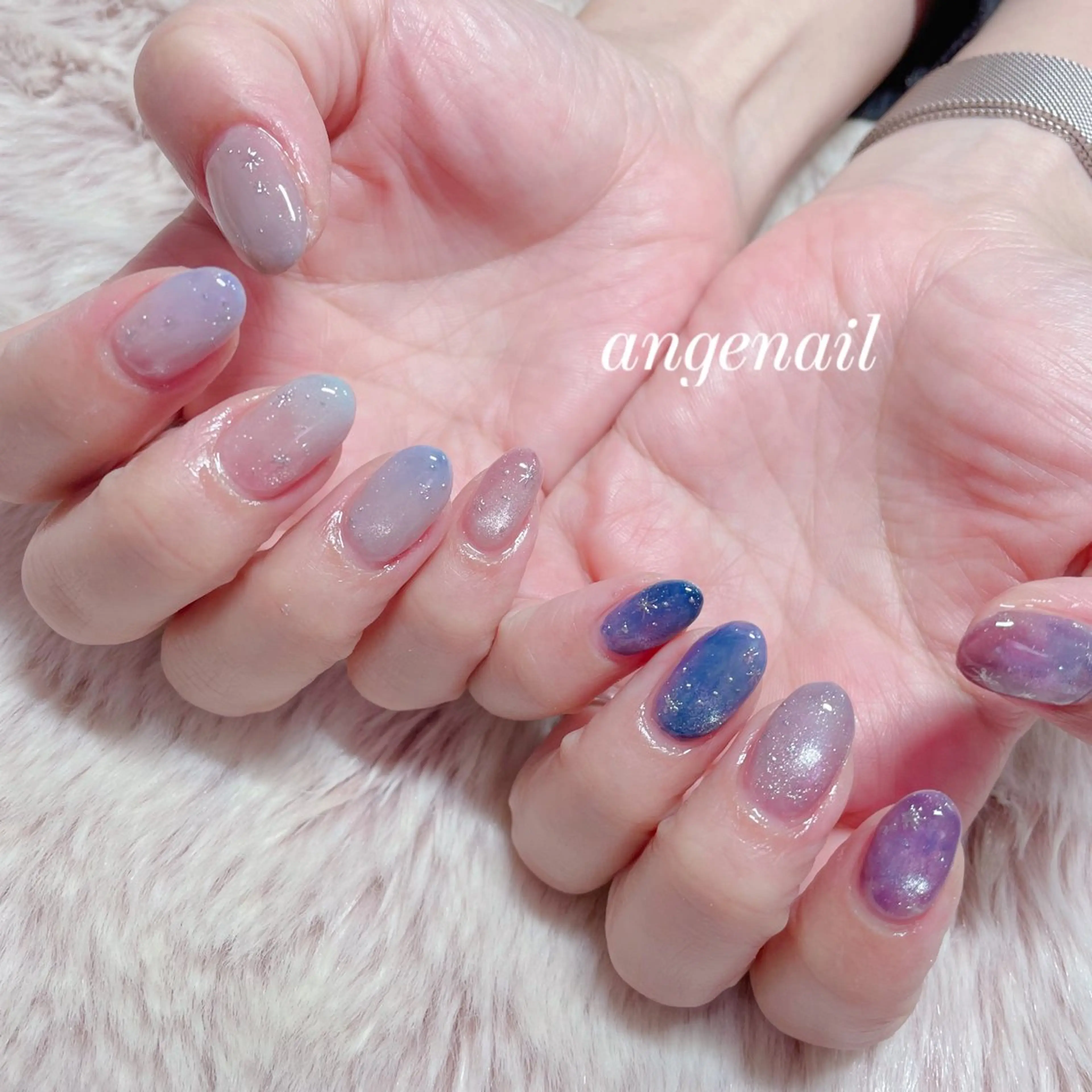 ネイル ハンドネイル オーナーネイリスト MAKIのネイルデザイン