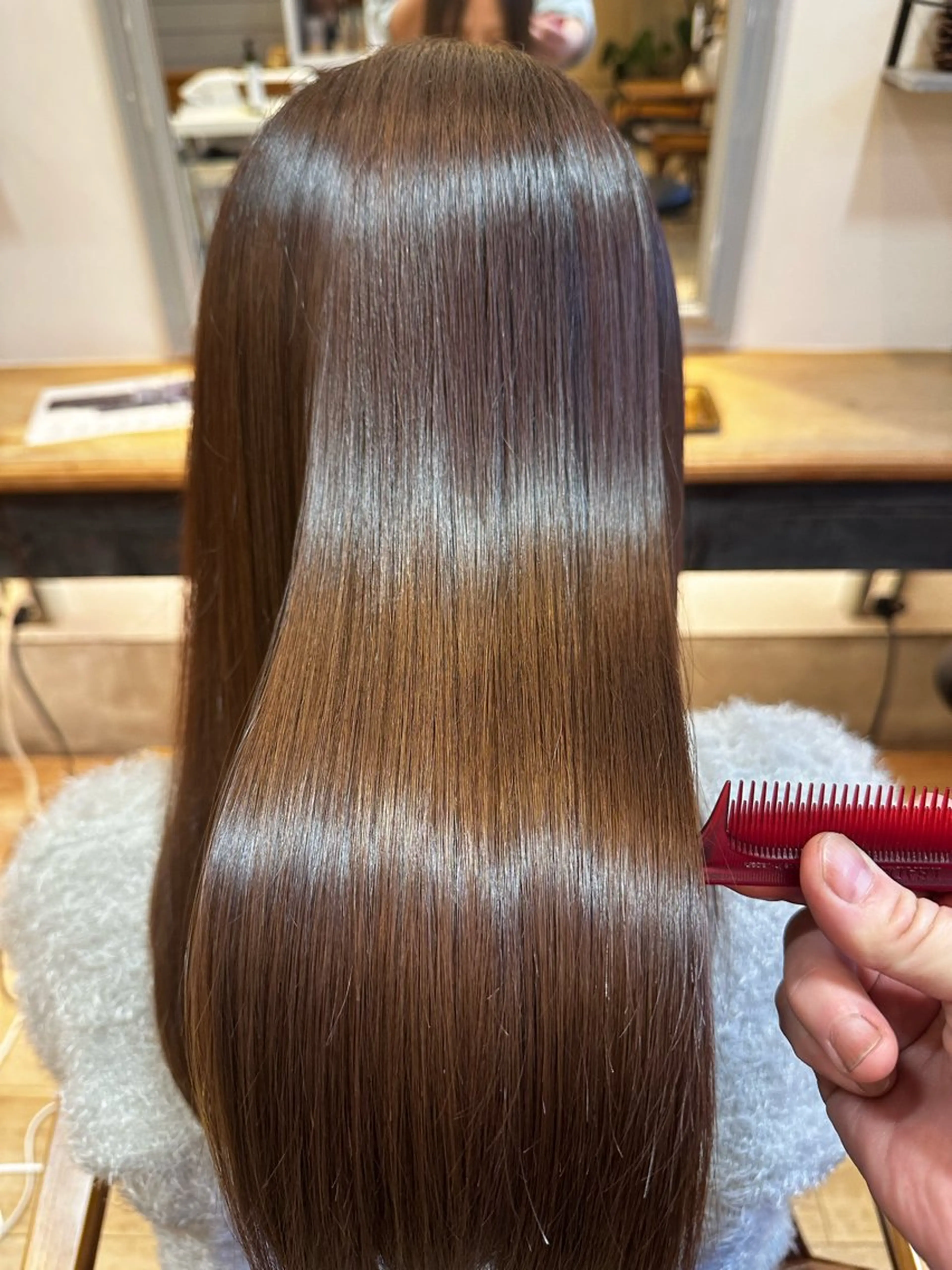 ✨髪質改善プラン✨カラー+髪質改善トリートメント＋marbbの写真