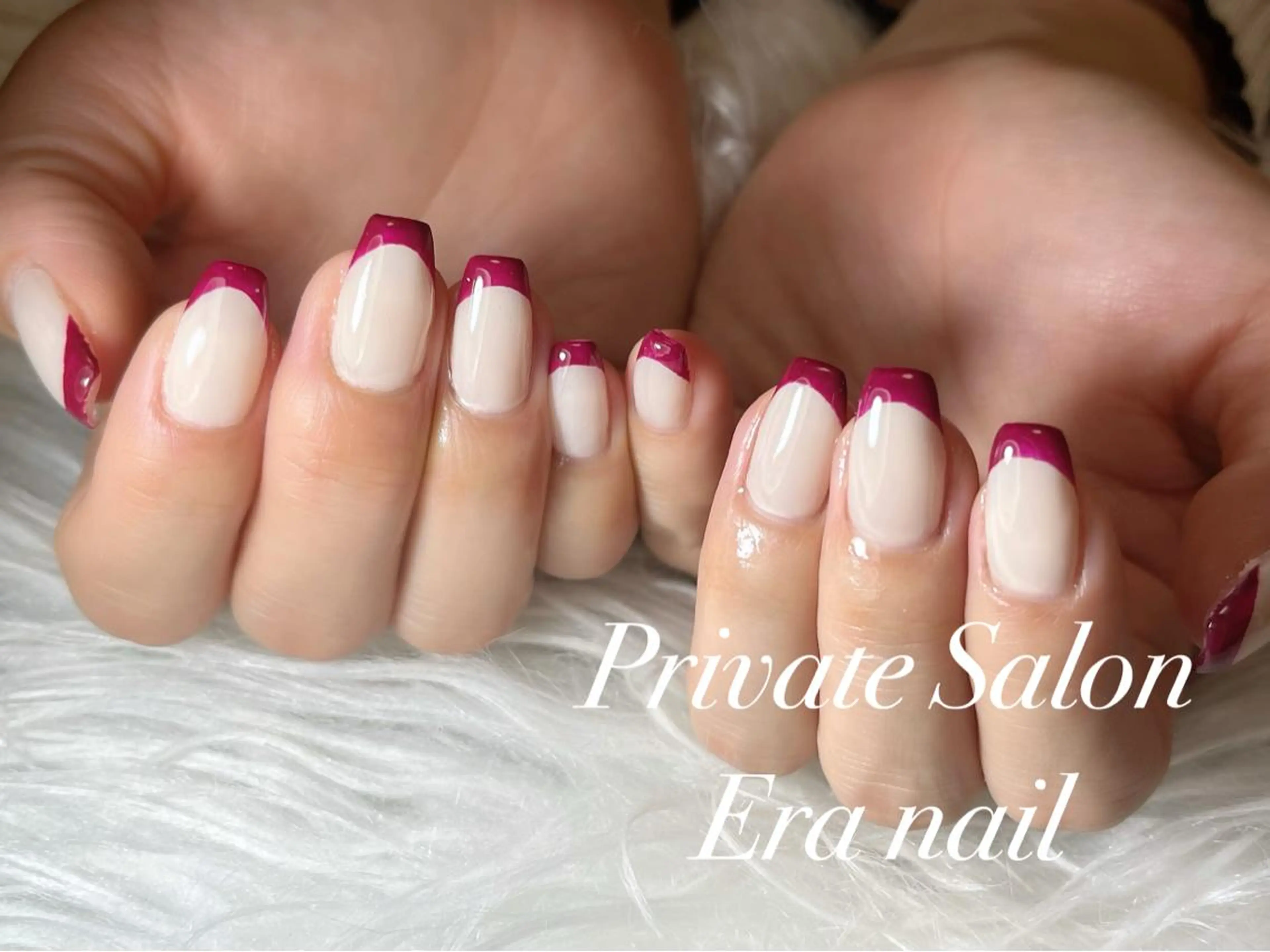 ネイル フレンチネイル Era nailのネイルデザイン