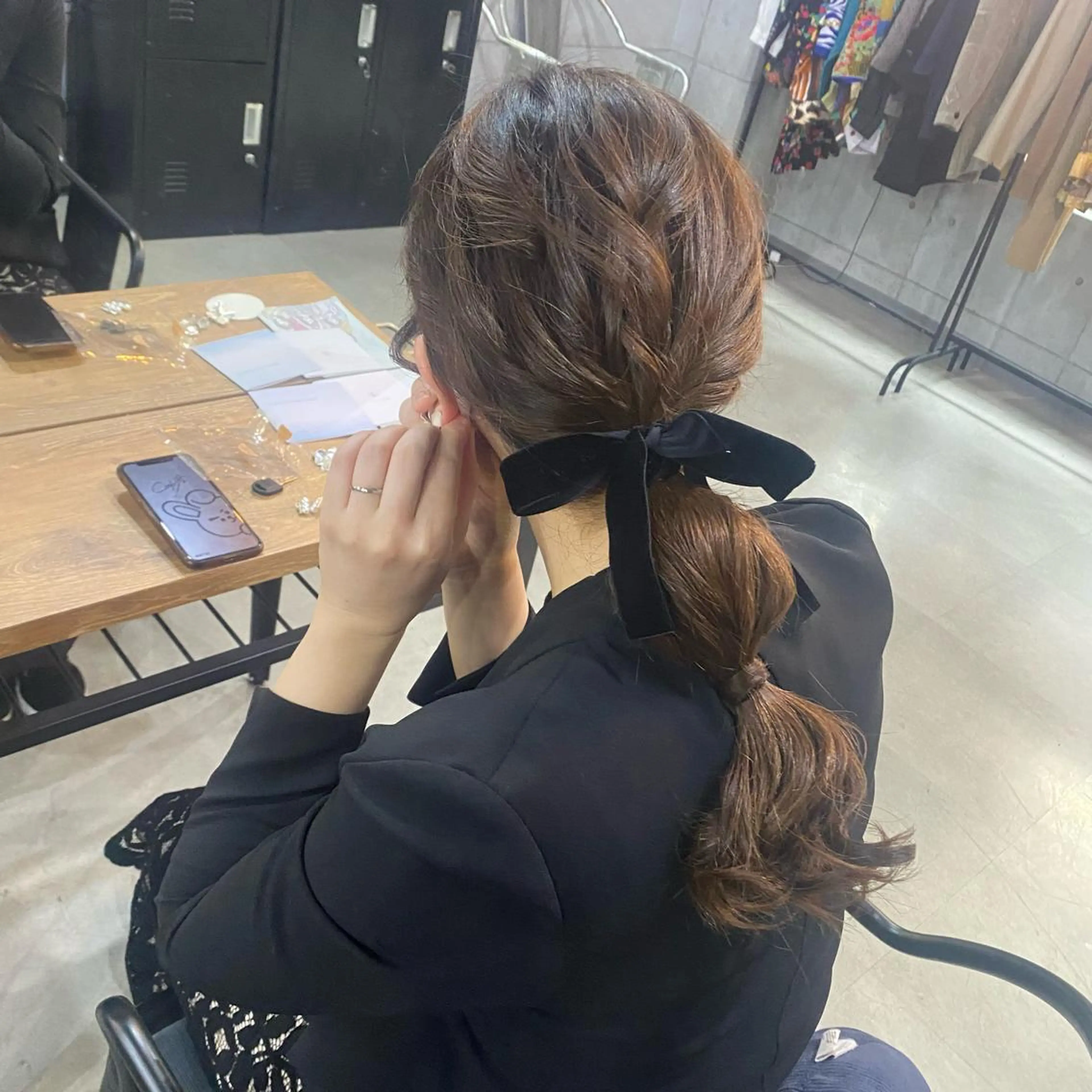 ロング 艶髪ハイトーン特化 梅田美容室SLYのヘアスタイル