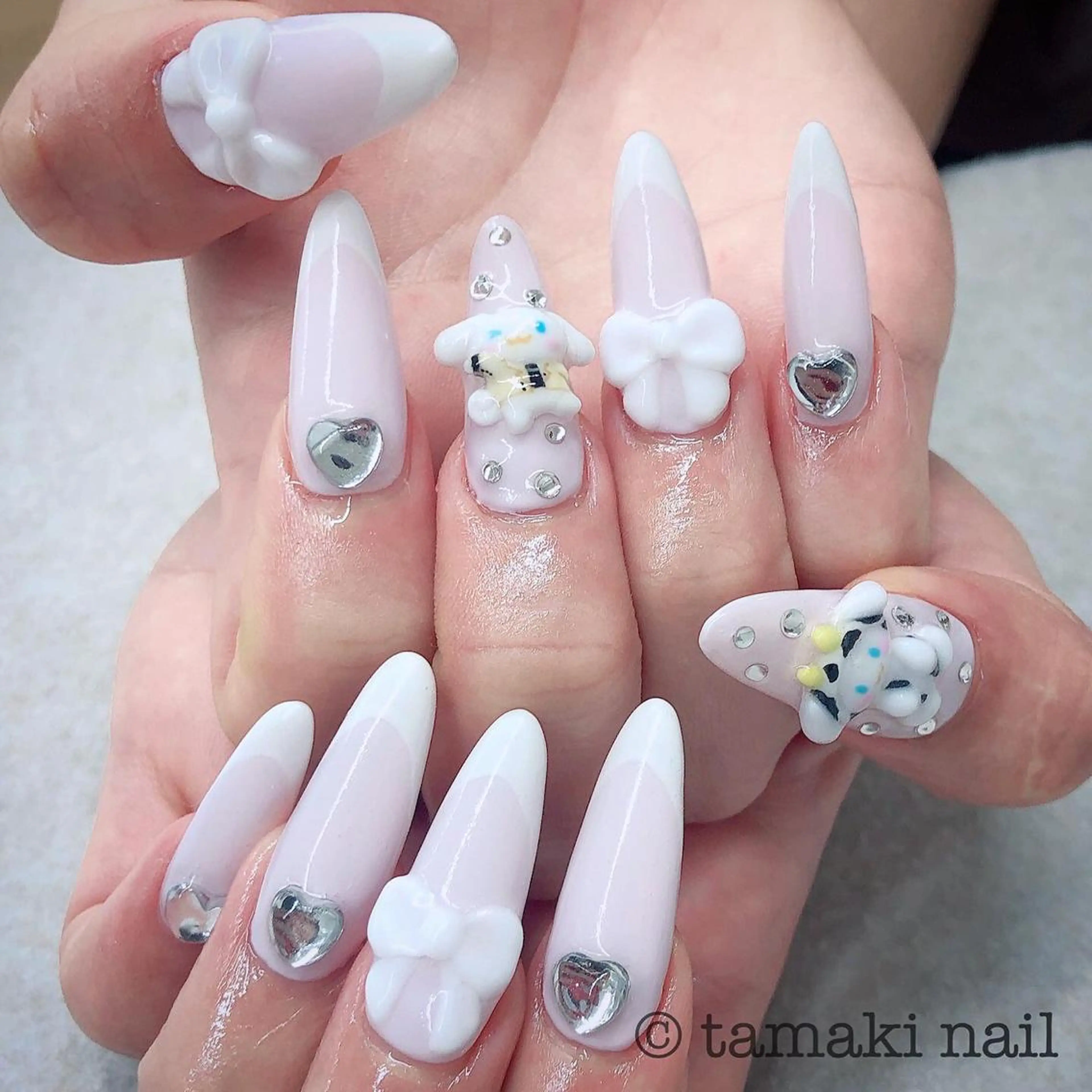 ネイル ロングネイル スカルプネイル ハンドネイル MAYME所属・MAYME TAMAKIのネイルデザイン