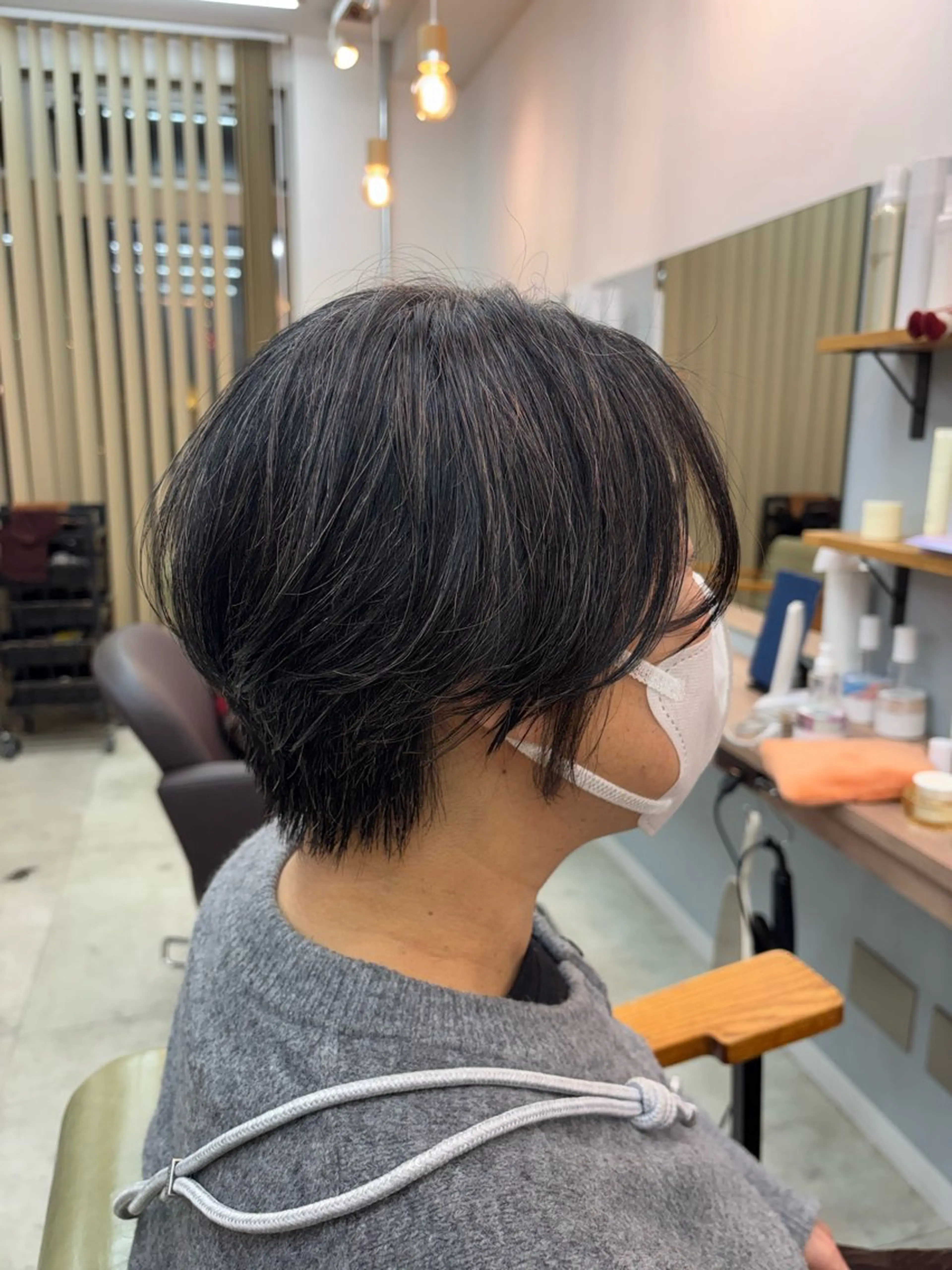 ショート ショートボブ ボブ くびれヘア ショートヘア カット 八木橋 朋香のヘアスタイル