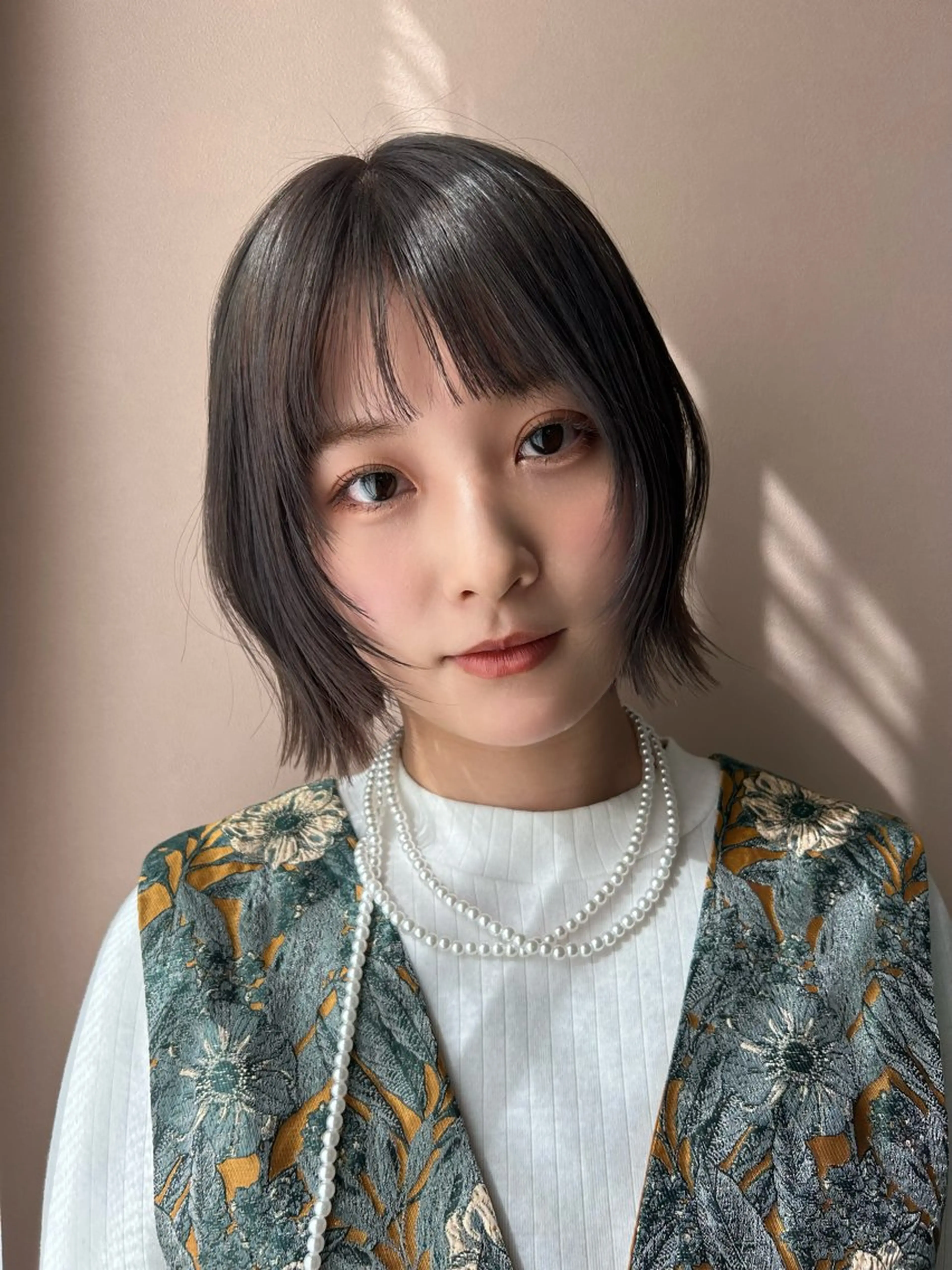 【ご新規様🦋】カラー・クイックトリートメント（ブリーチリタッチは含まれません）#暖色　#透明感 #韓国ヘアの写真