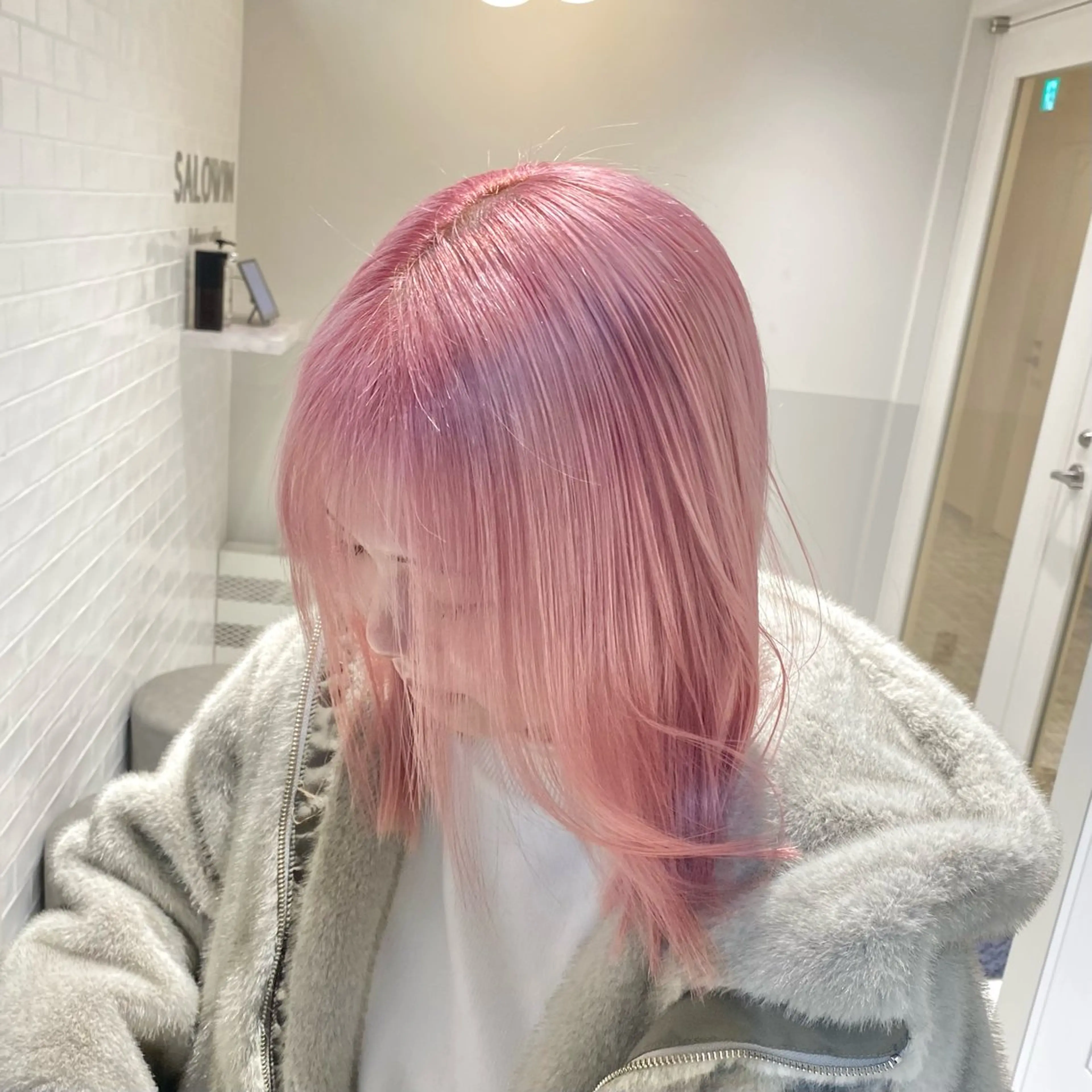 ミディアム カラー ヘアアレンジ メンズ ヘアカラー トリートメント ハイトーン美容師 MASATOのヘアスタイル