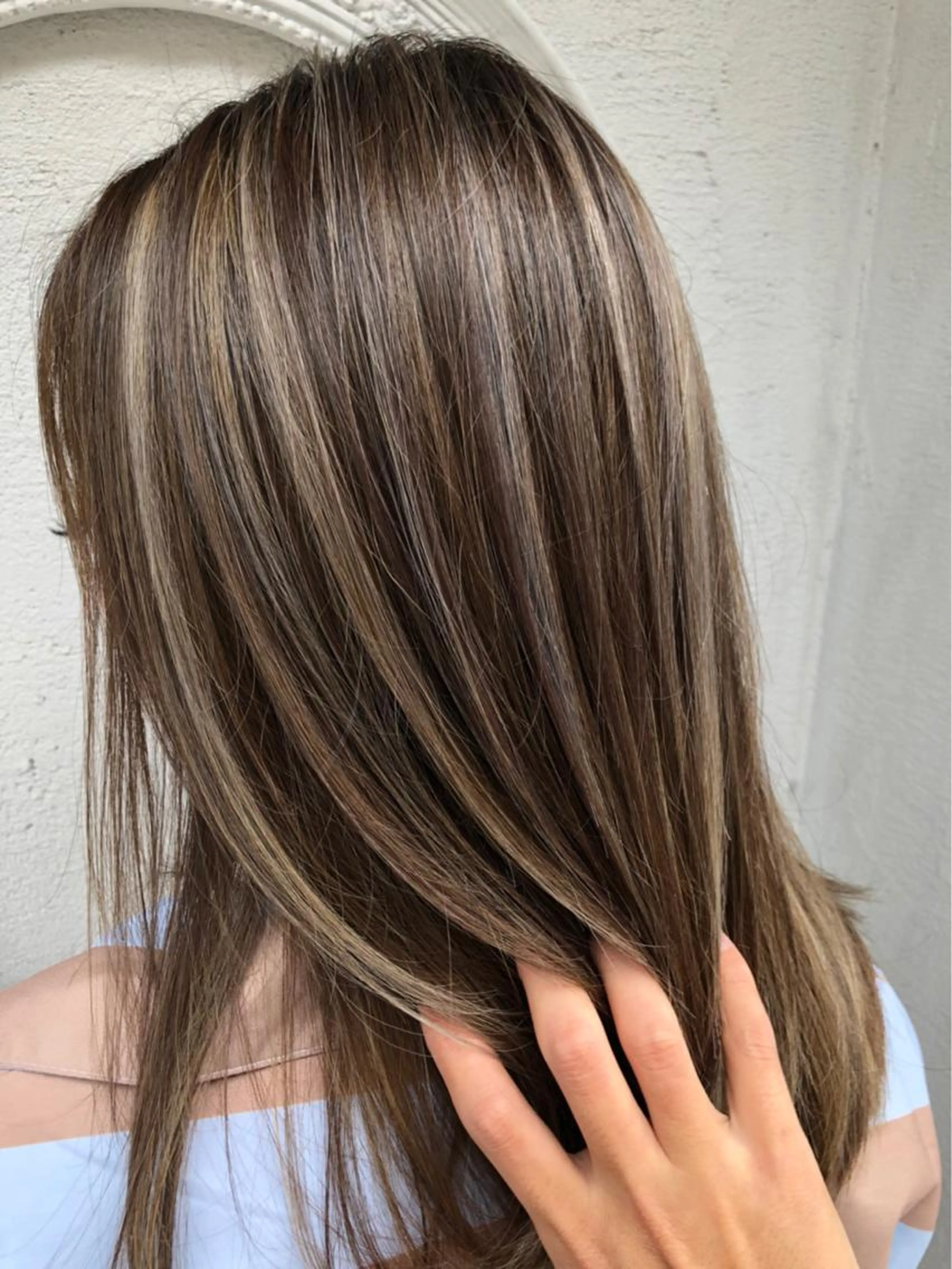 ミニモ限定クーポン💙 Aujua💙カット & ハイライトカラーコース💙 暖色💙寒色💙の写真