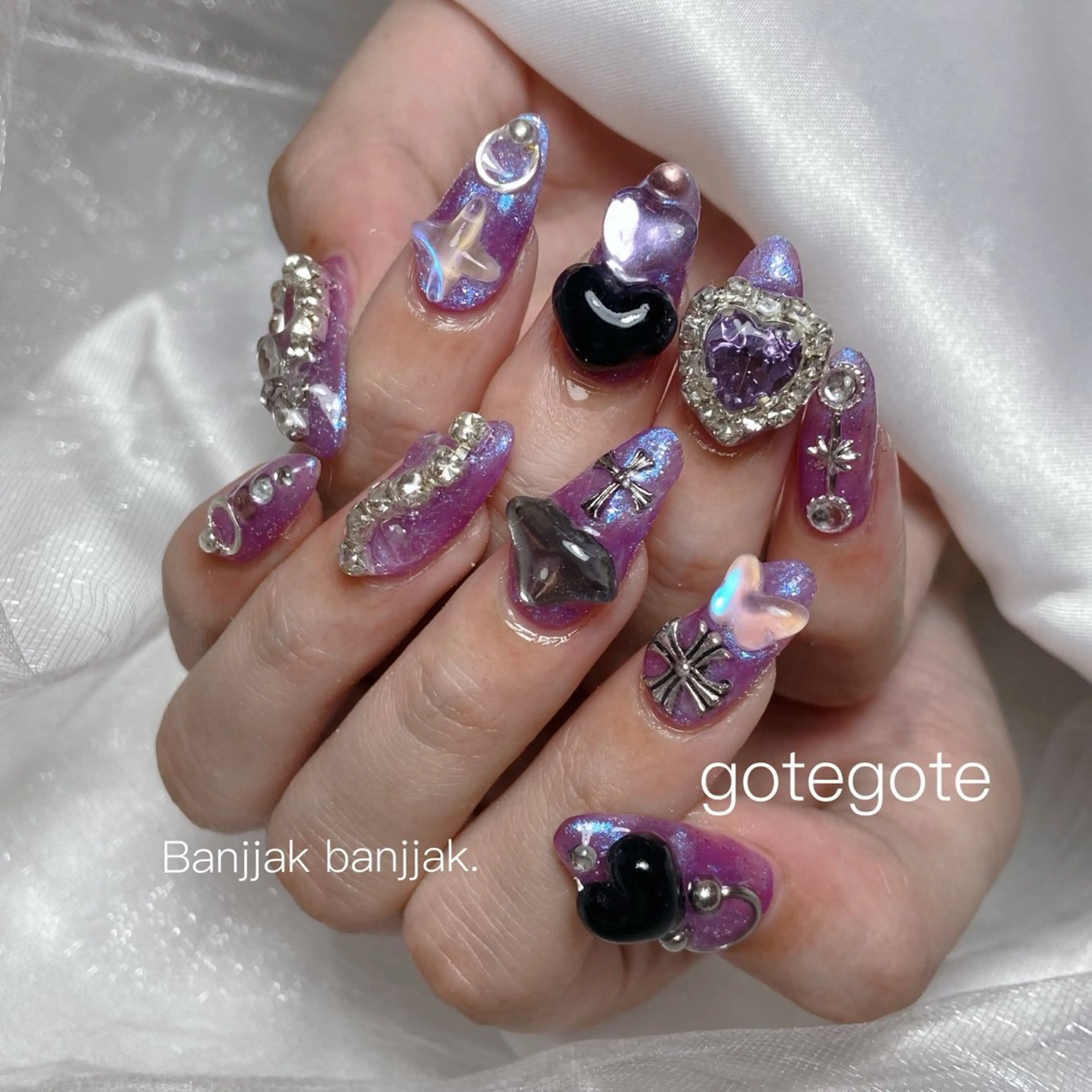 ネイル ハンドネイル パンチャパンチャ ネイルサロンのネイルデザイン