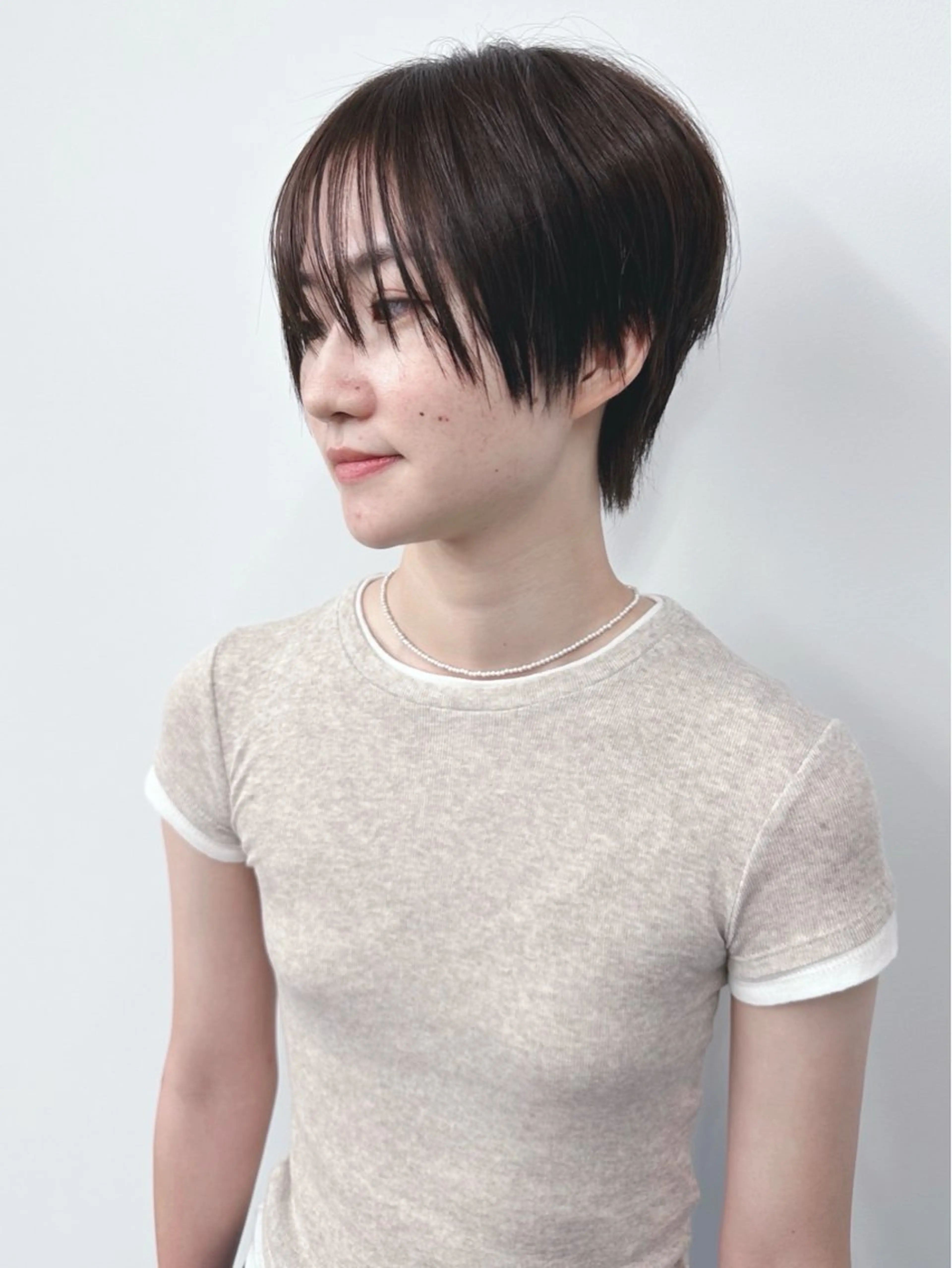 ショート カット ボブ/ゆるふわ ボブパーマ/とういのヘアスタイル