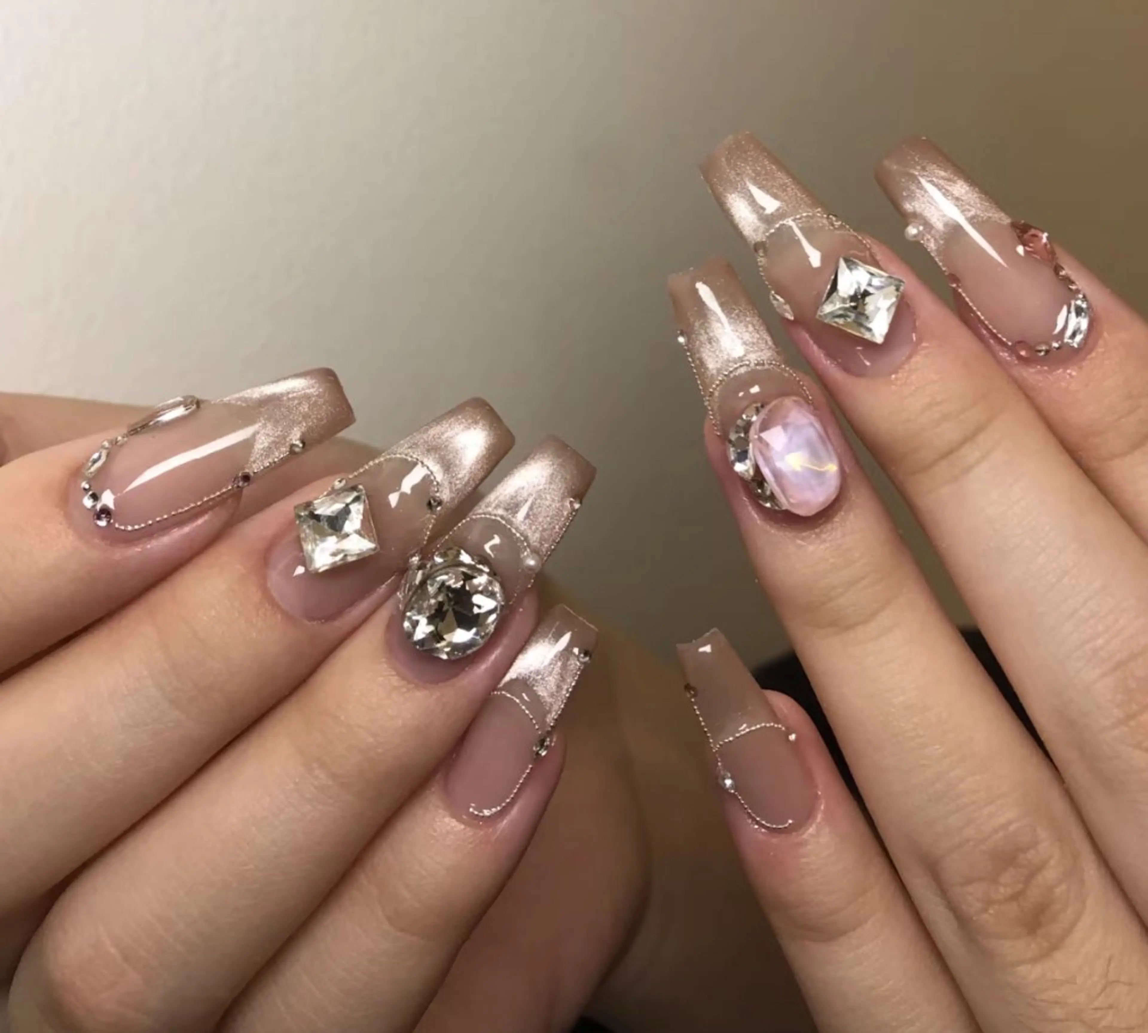 ネイル ハンドネイル ハンドケア 🍑 momo_nailのネイルデザイン
