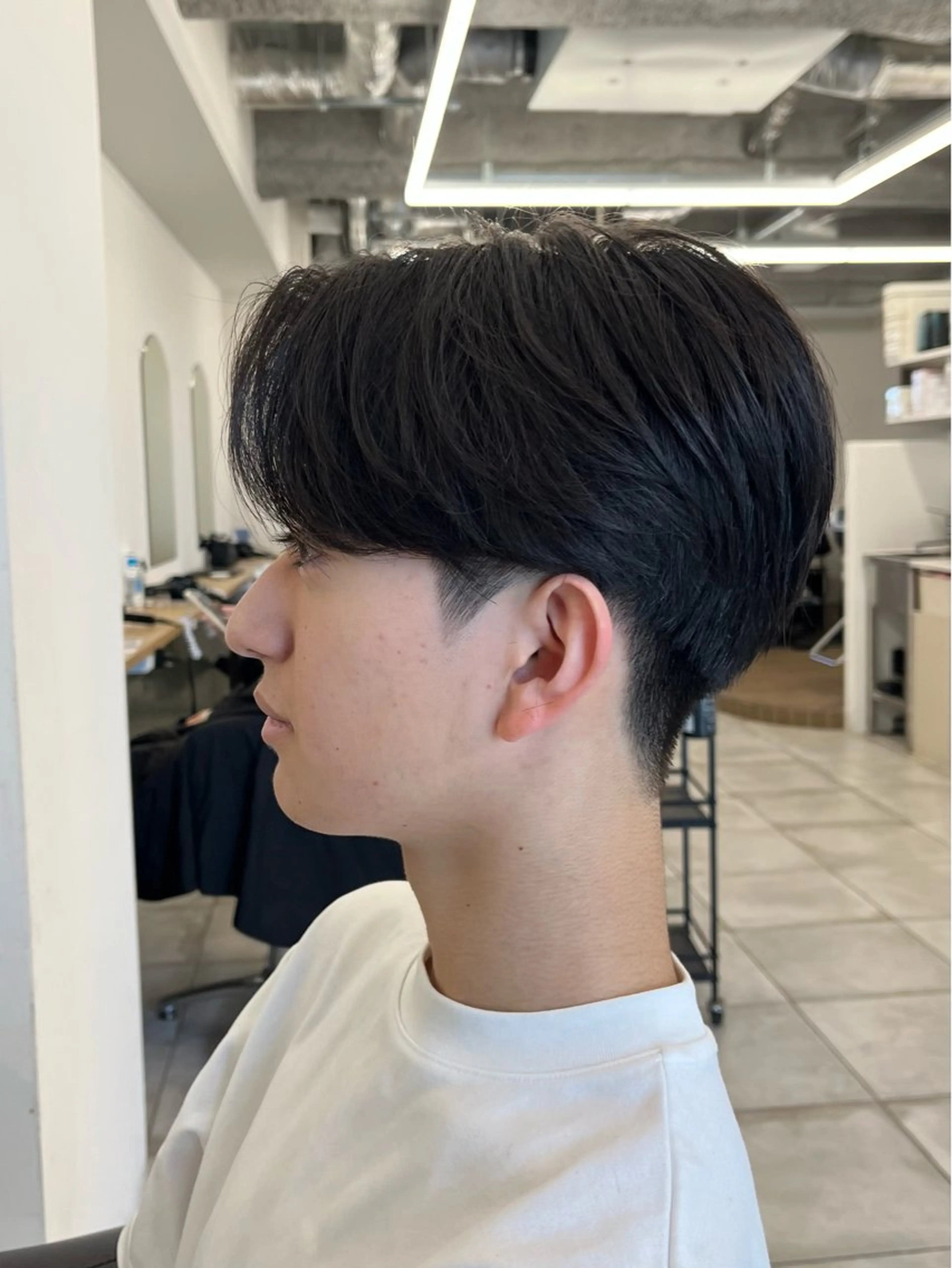 ミディアム パーマ メンズ 🏆メンズヘア特化 🥇代表りんぺーのヘアスタイル