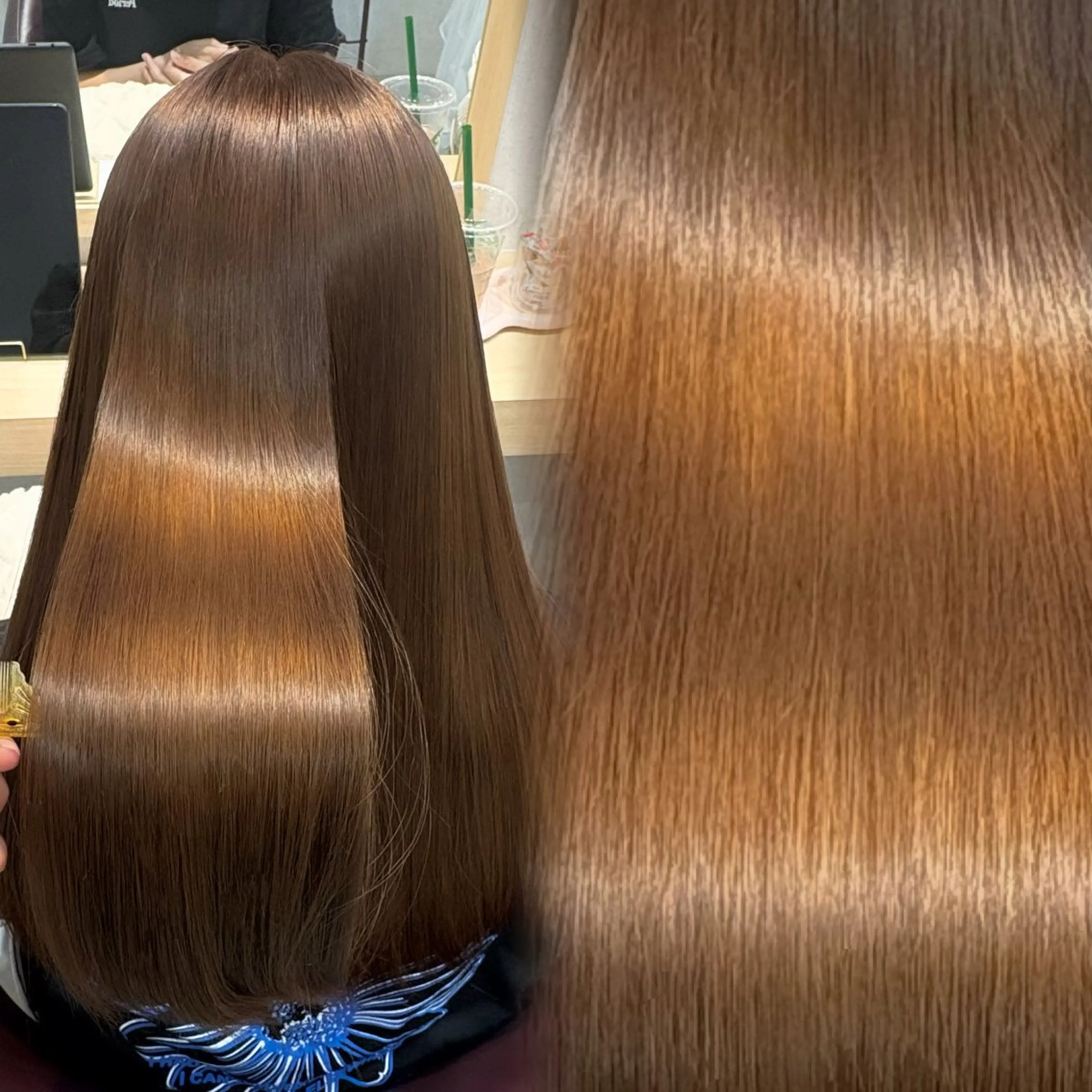 ロング カラー パーマ 透明感/チョコカラー 💍TAMA💍のヘアスタイル