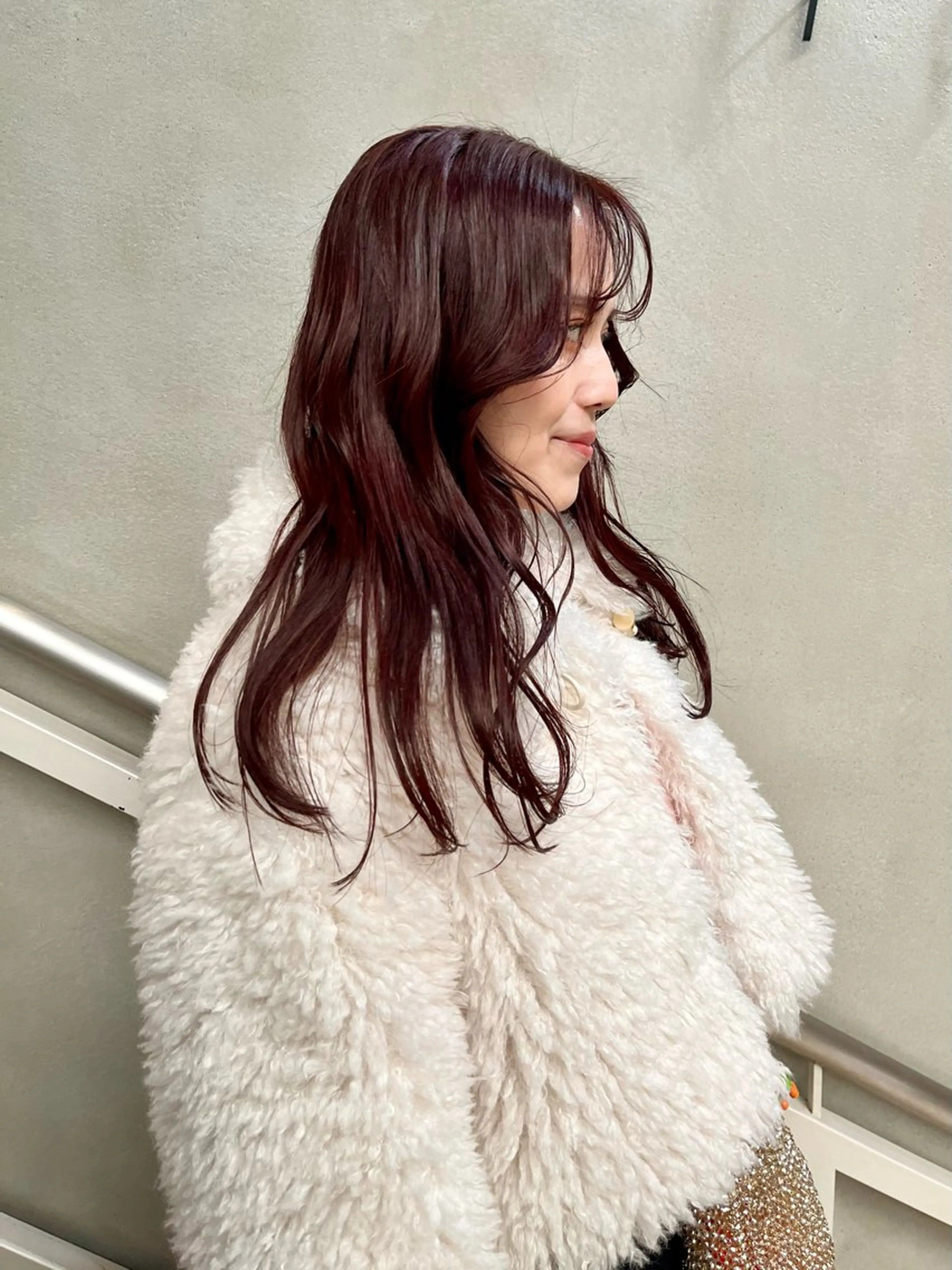 ロング カラー 佐藤 永夏のヘアスタイル
