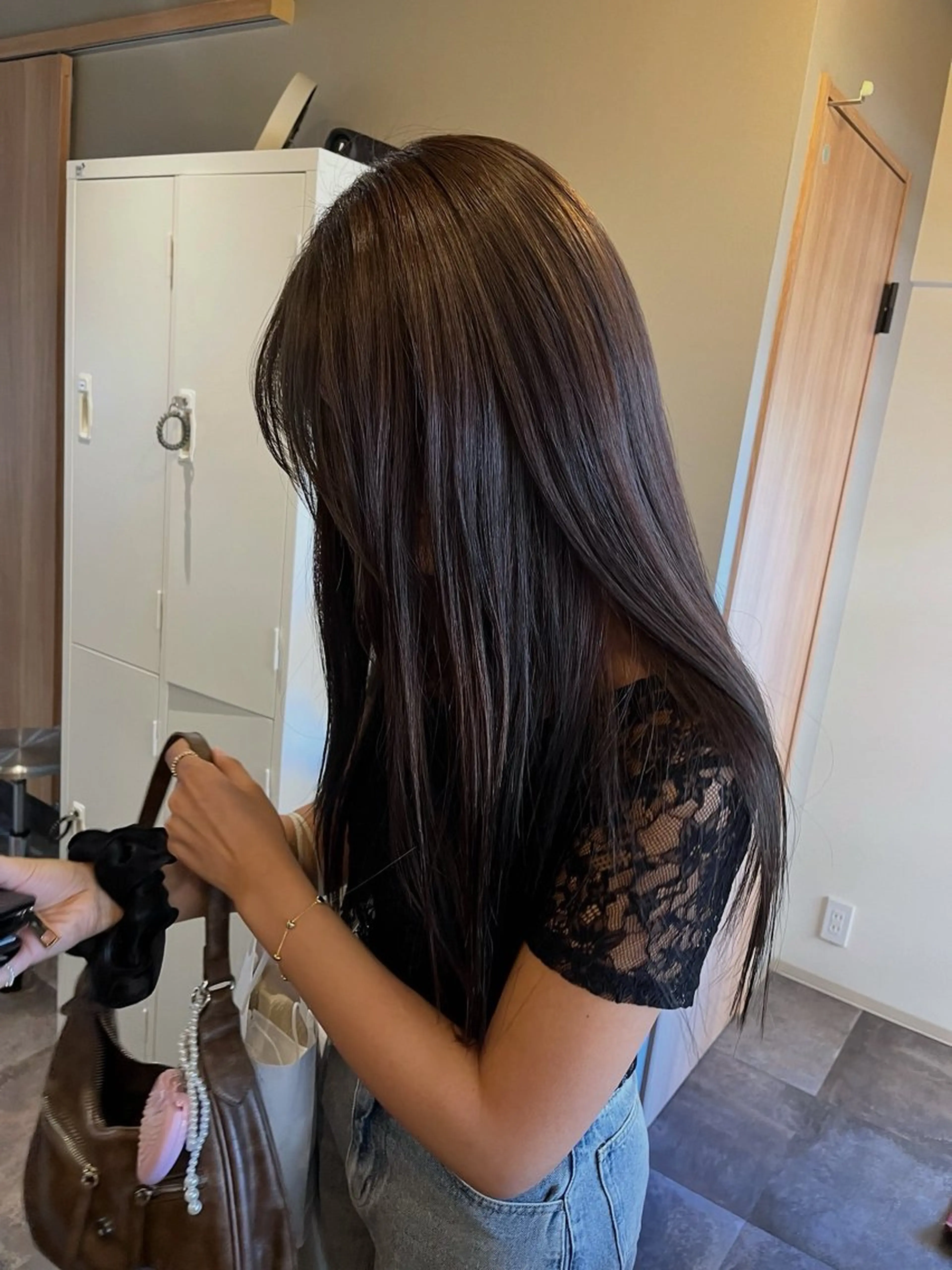 ロング カラー ケアカラー トリートメント 伊藤 由季のヘアスタイル