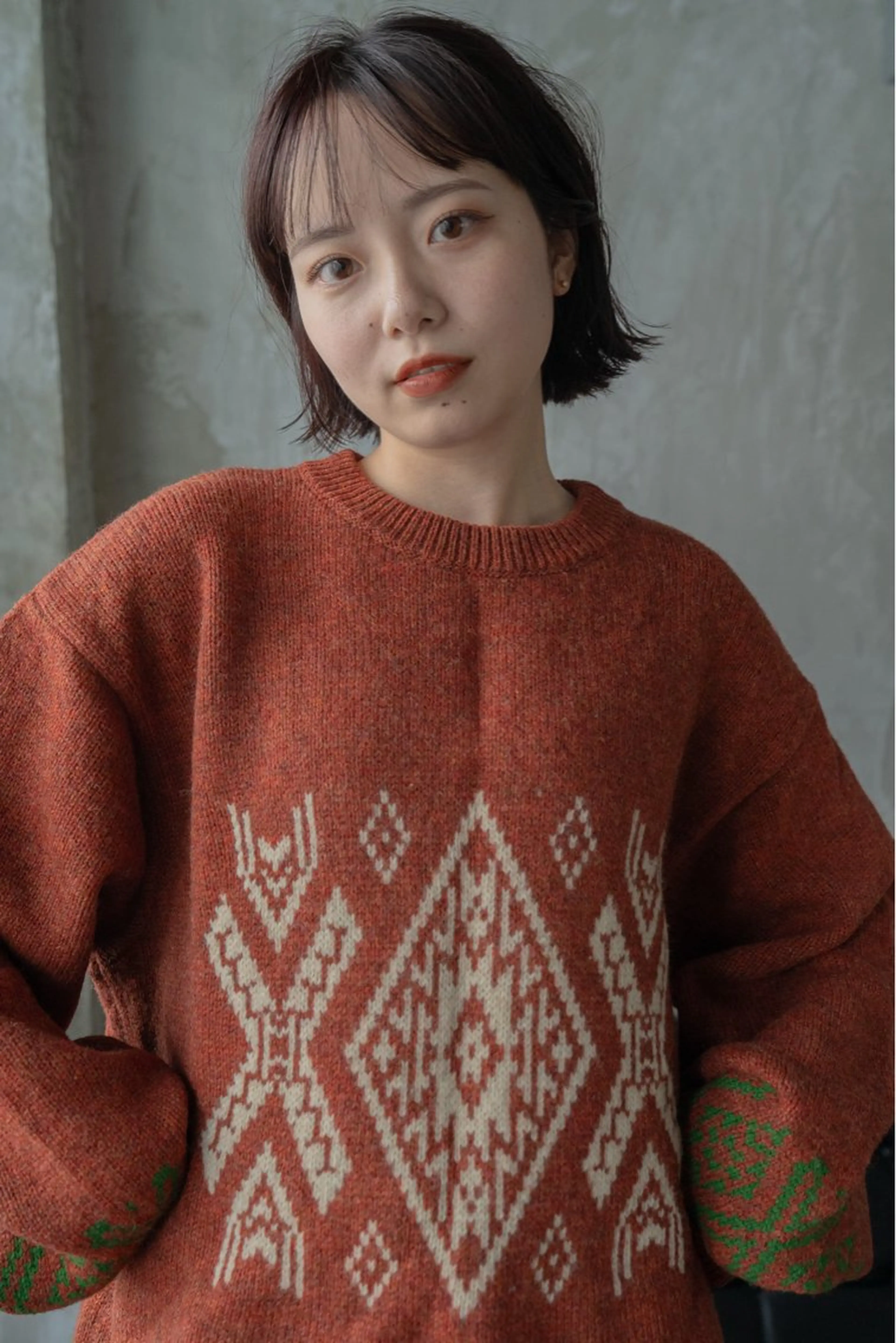 ショート カラー カット ヘアカラー さの あやねのヘアスタイル