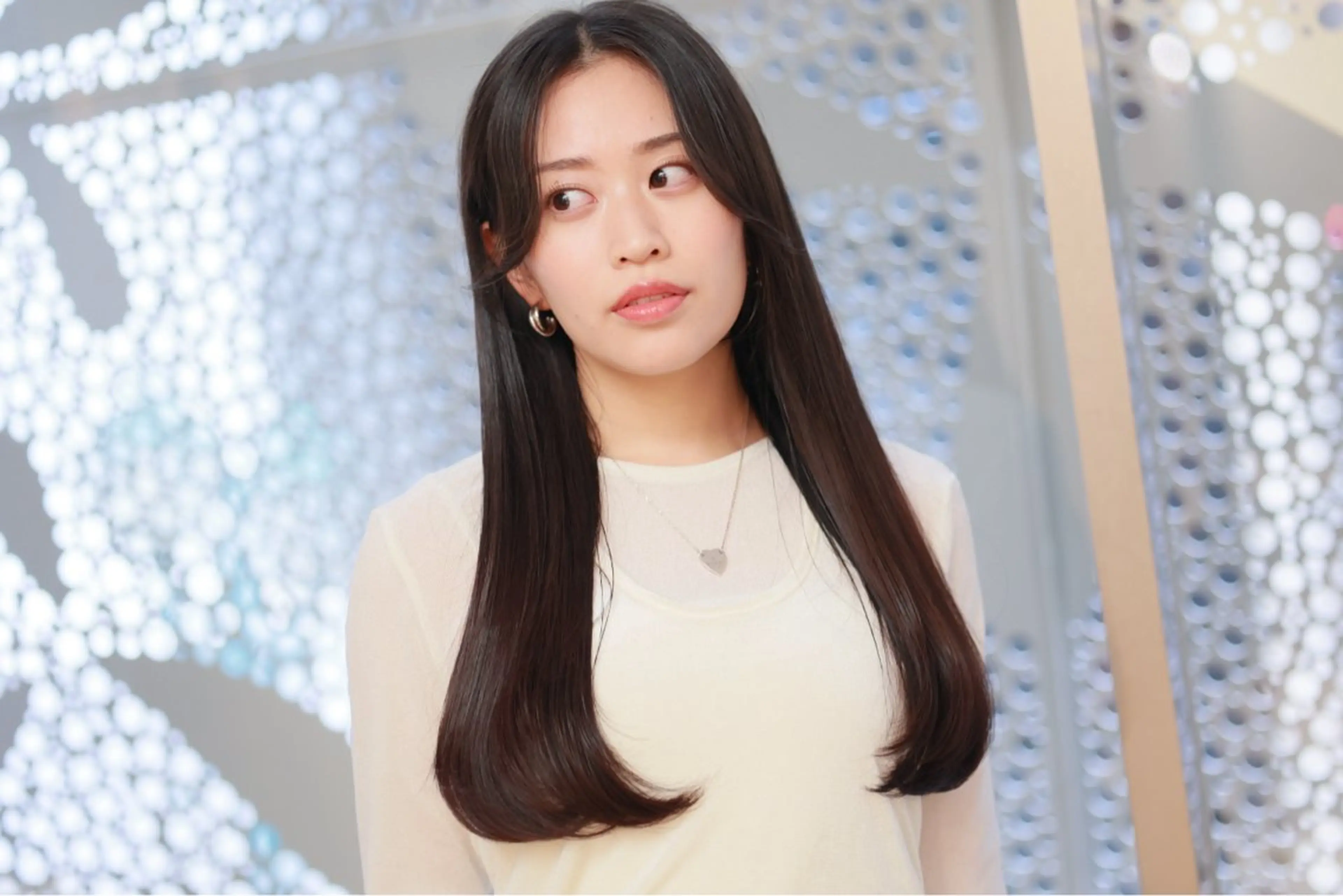 ロング カット 縮毛矯正 トリートメント 頭から整える美容師 松田のヘアスタイル