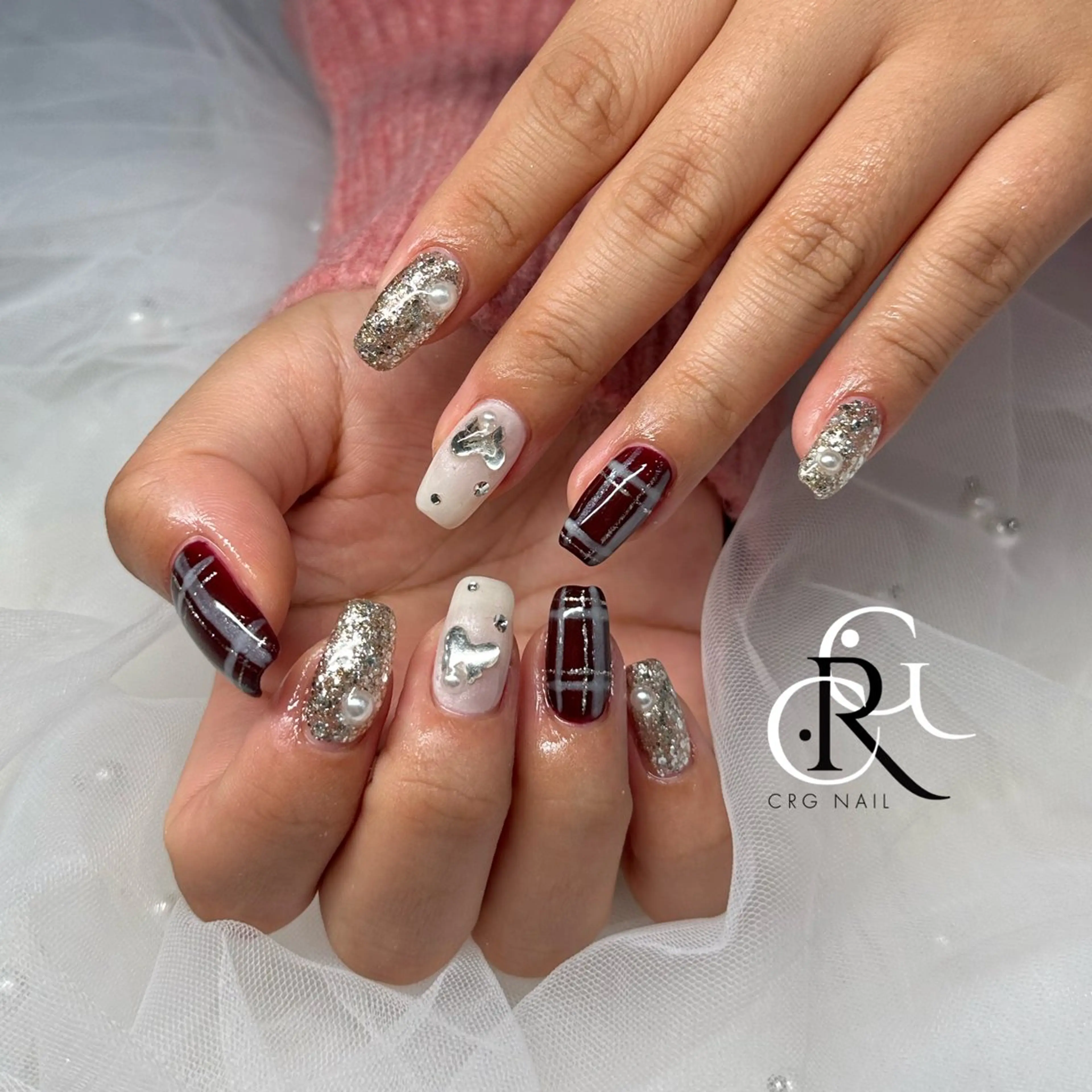 ネイル ハンドネイル 美フォルム✨ CRG　RURIのネイルデザイン