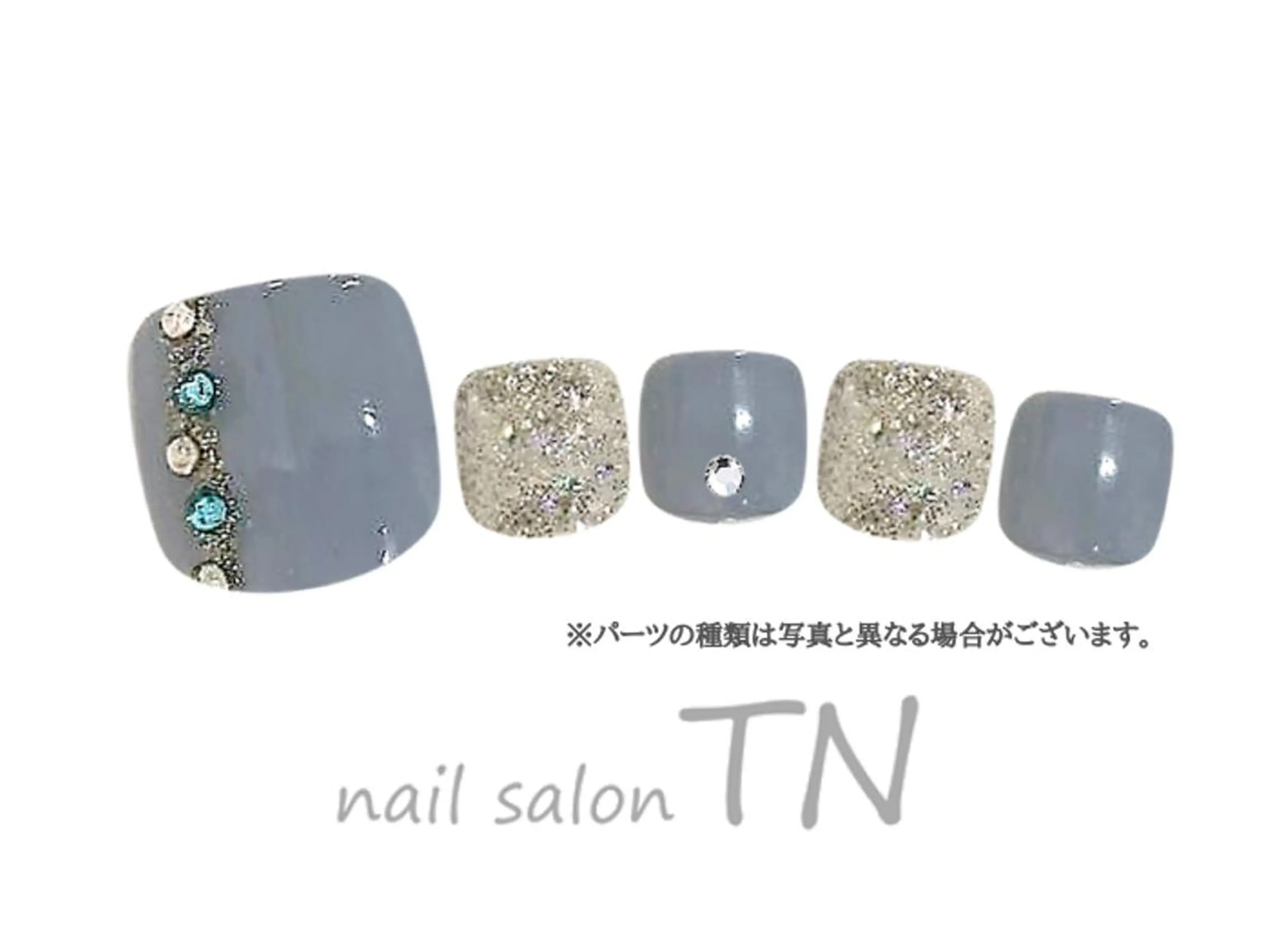 ネイル フットネイル 中島 実穂のネイルデザイン