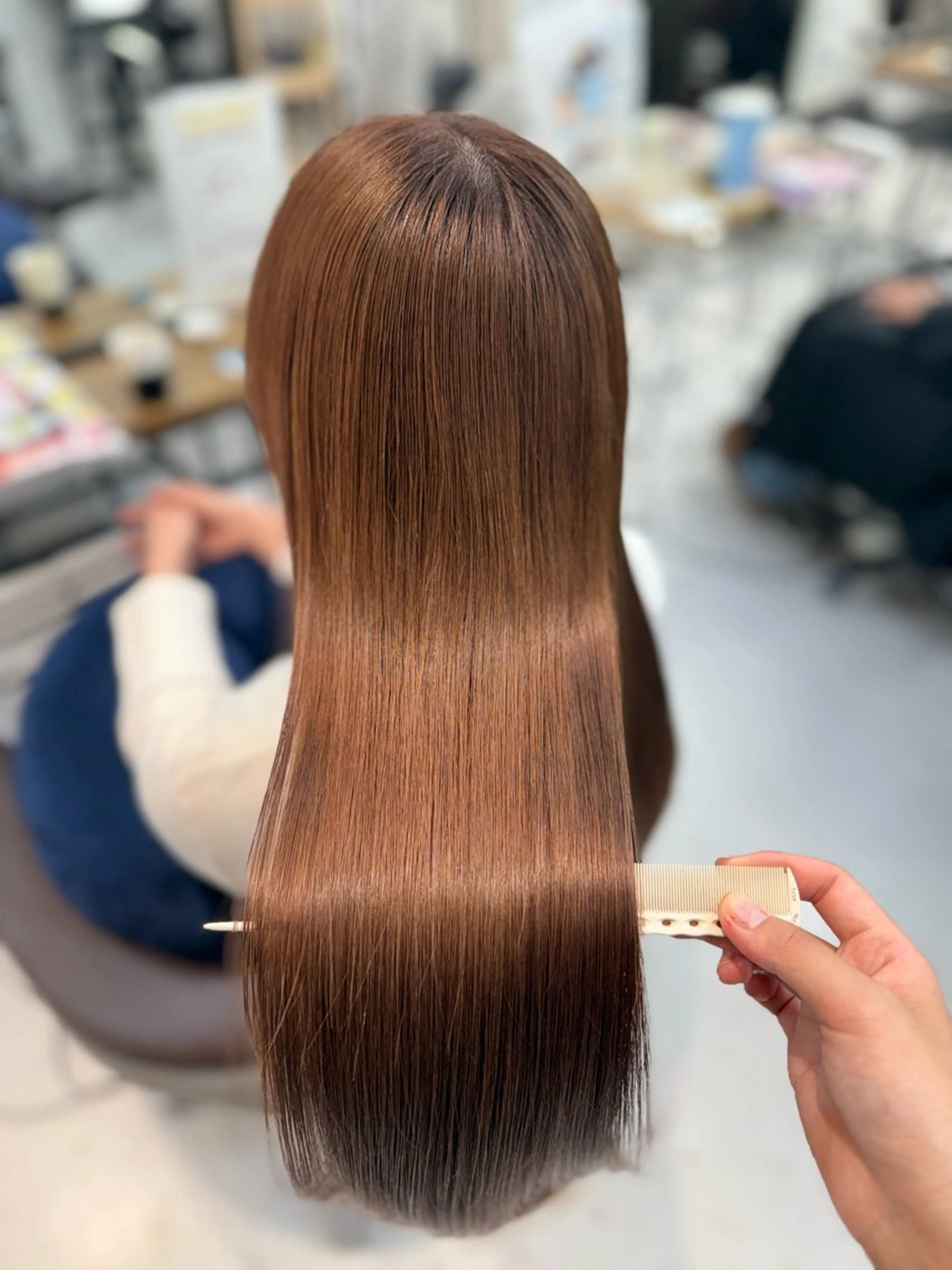 ロング 山崎結菜 髪質改善💎のヘアスタイル