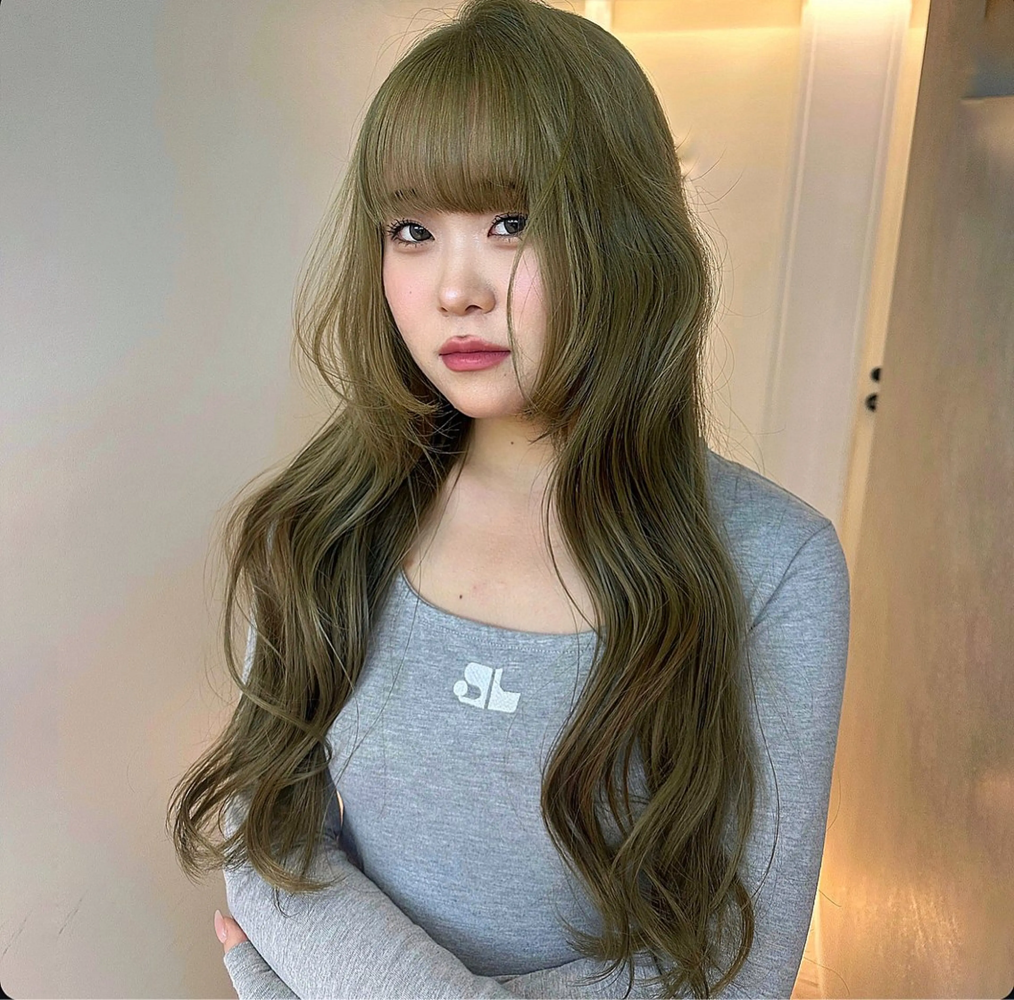 カラー ヘアカラー ハイトーン特化 pepe🎀のヘアスタイル