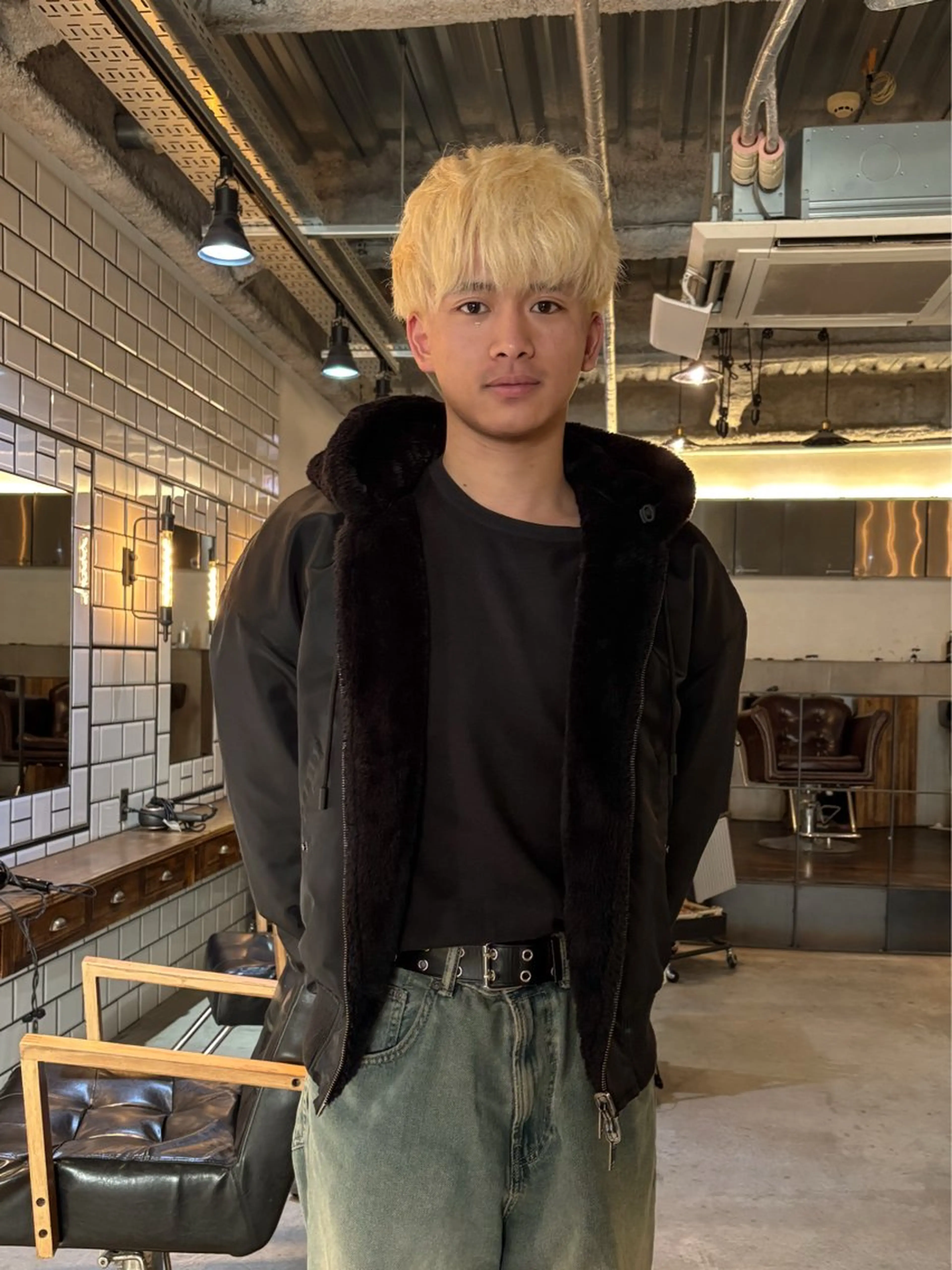 ショート カット ヘアカラー むらた ひびきのヘアスタイル