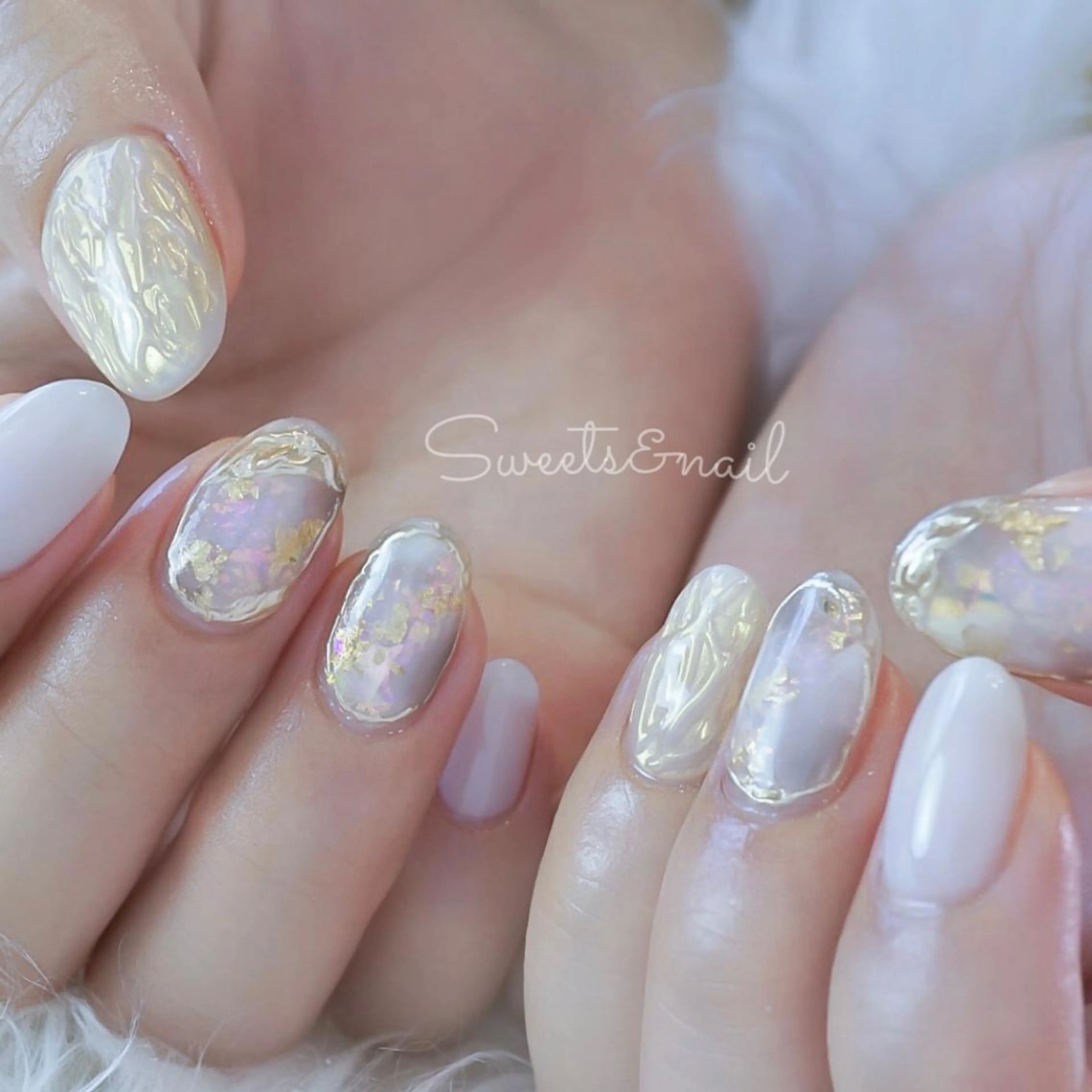 ネイル キラキラネイル Sweets＆ nail みなこのネイルデザイン