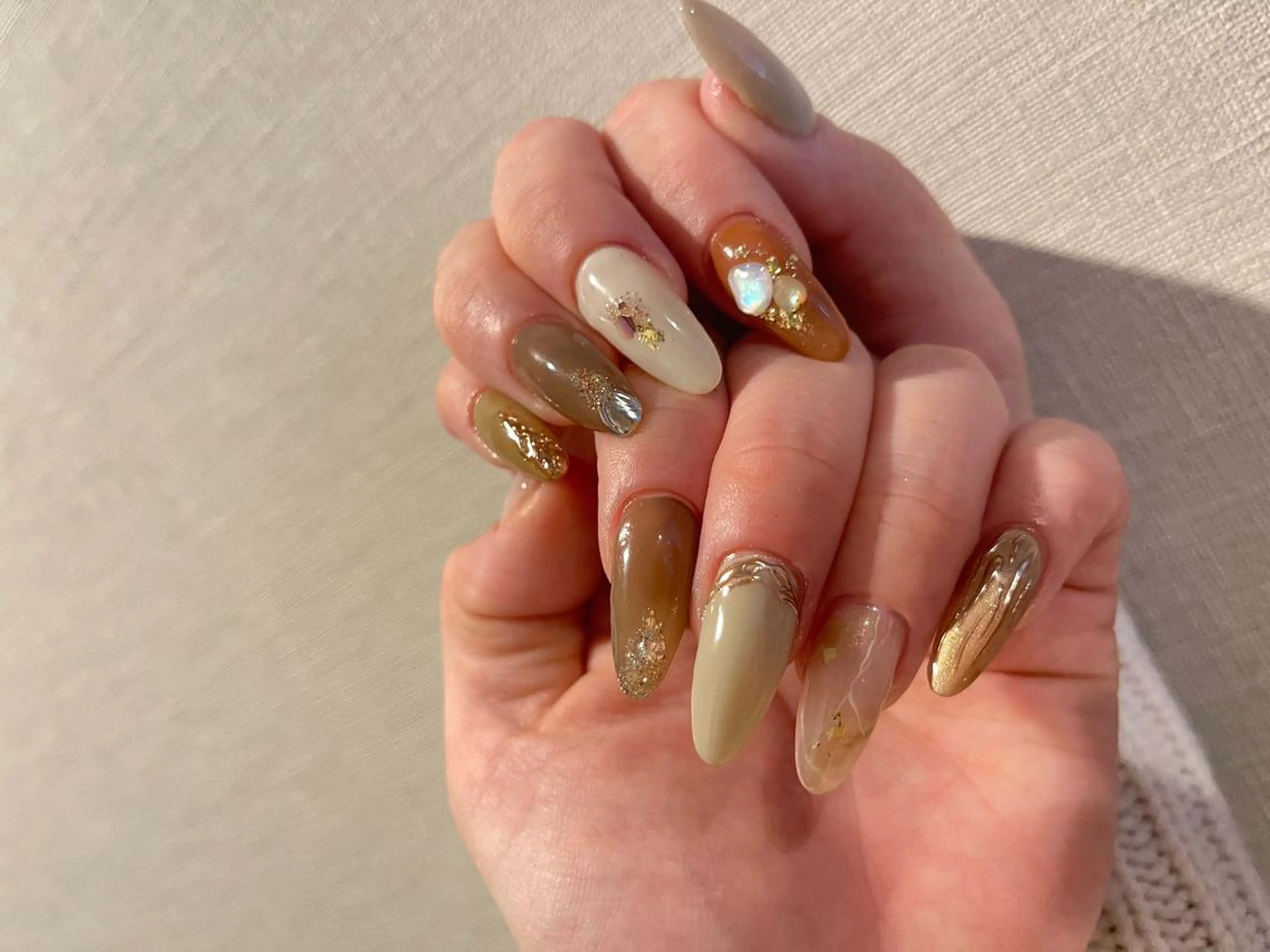 ネイル スカルプネイル 🌵the.one nails🌵新小岩のネイルデザイン