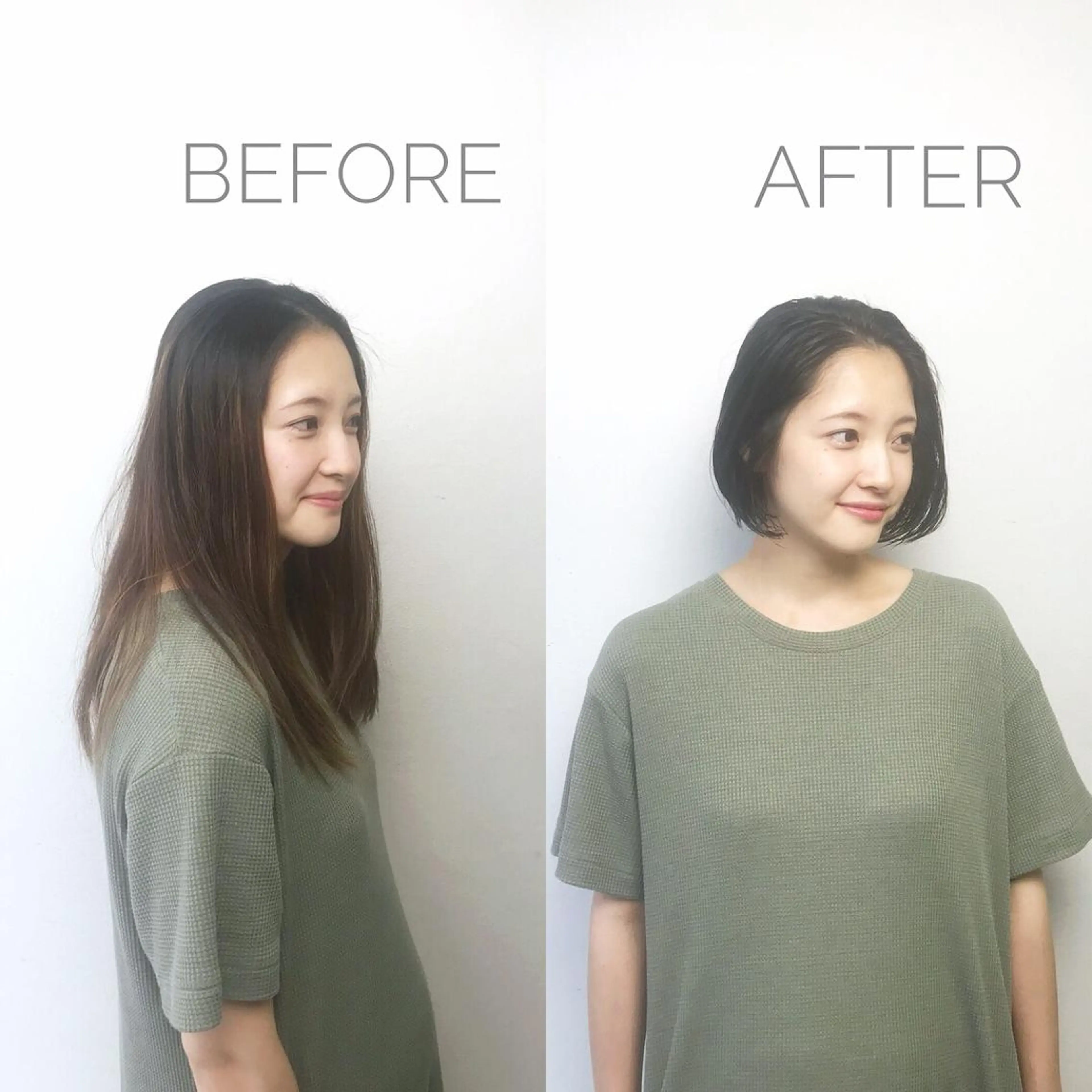 ショート カラー パーマ 岩田菜央 《武蔵小杉》のヘアスタイル