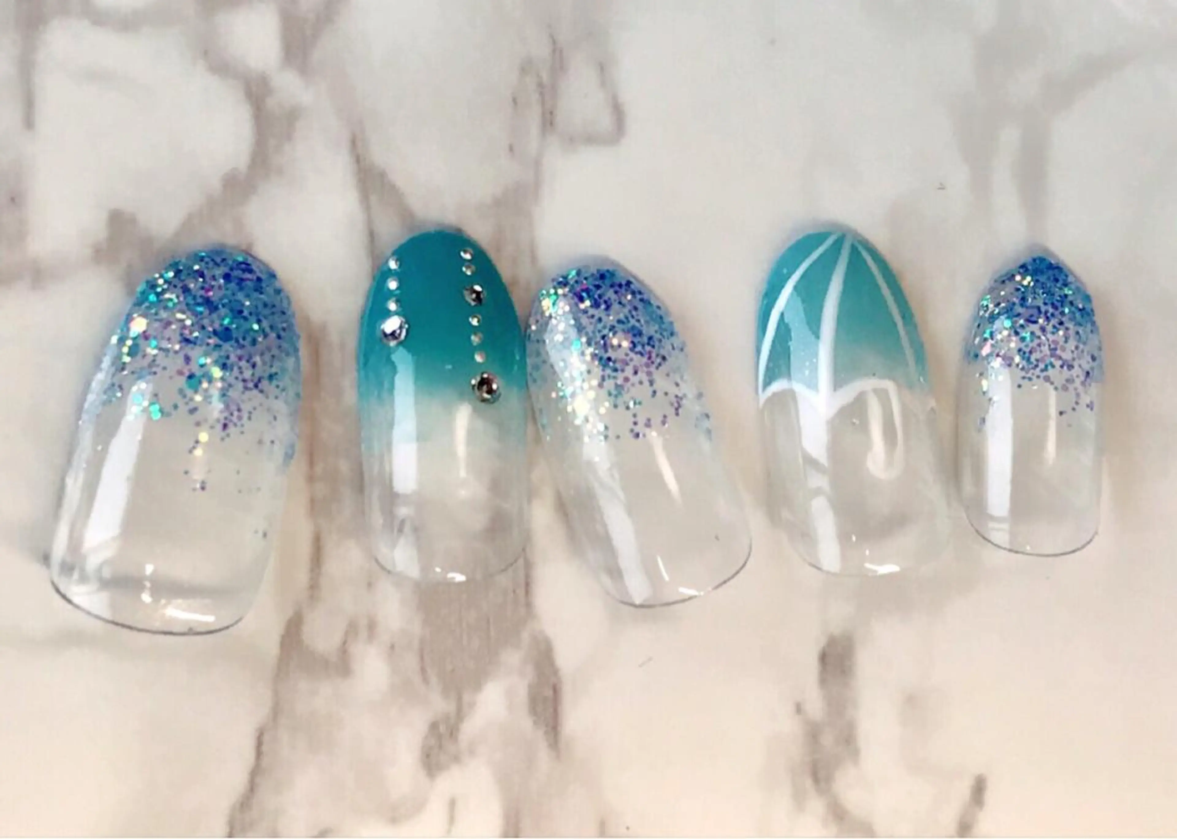 ネイル ハンドネイル Ribbon 佐野店のネイルデザイン