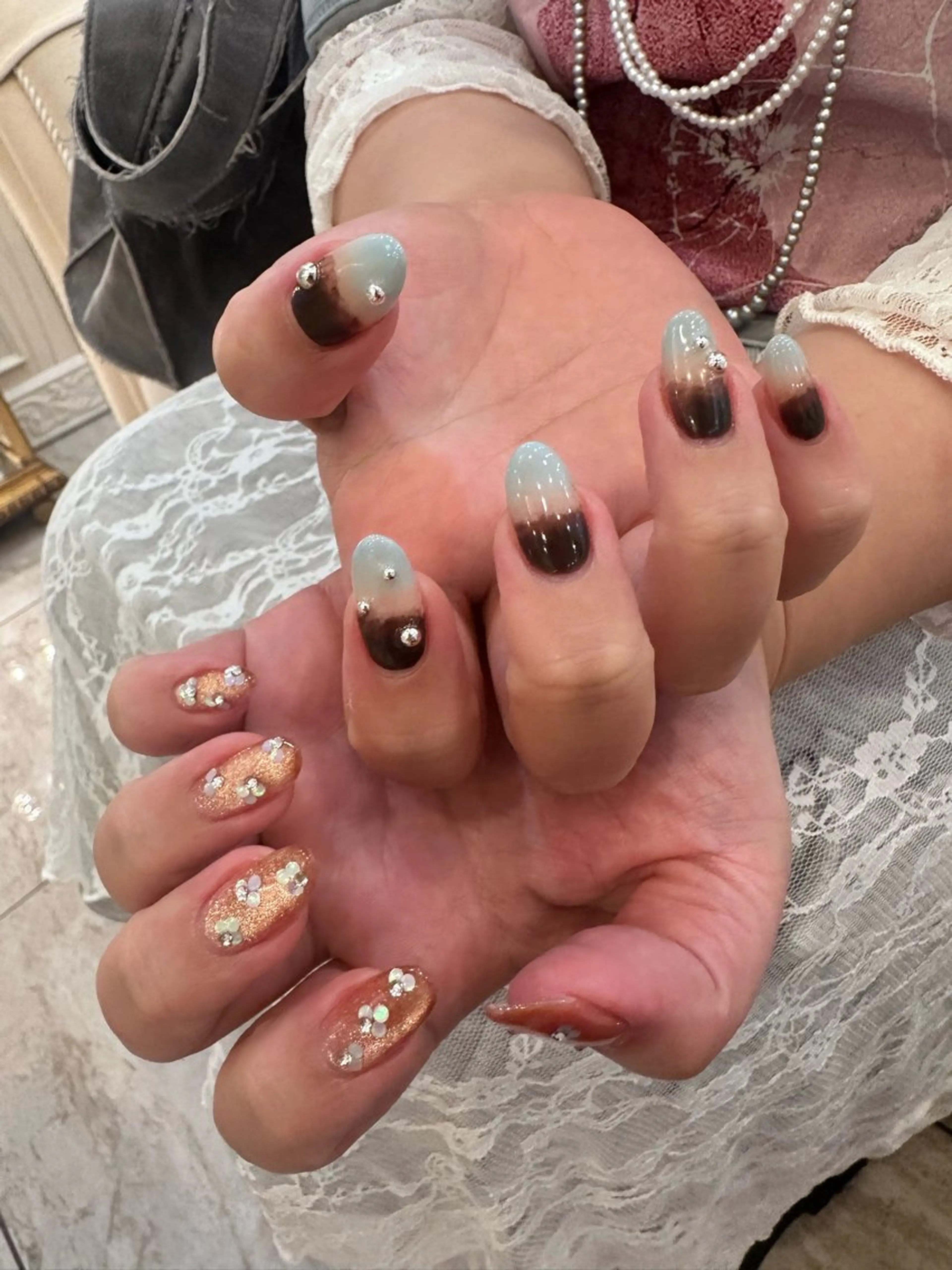 ネイル ハンドネイル 🦋Tink🦋 asukaのネイルデザイン