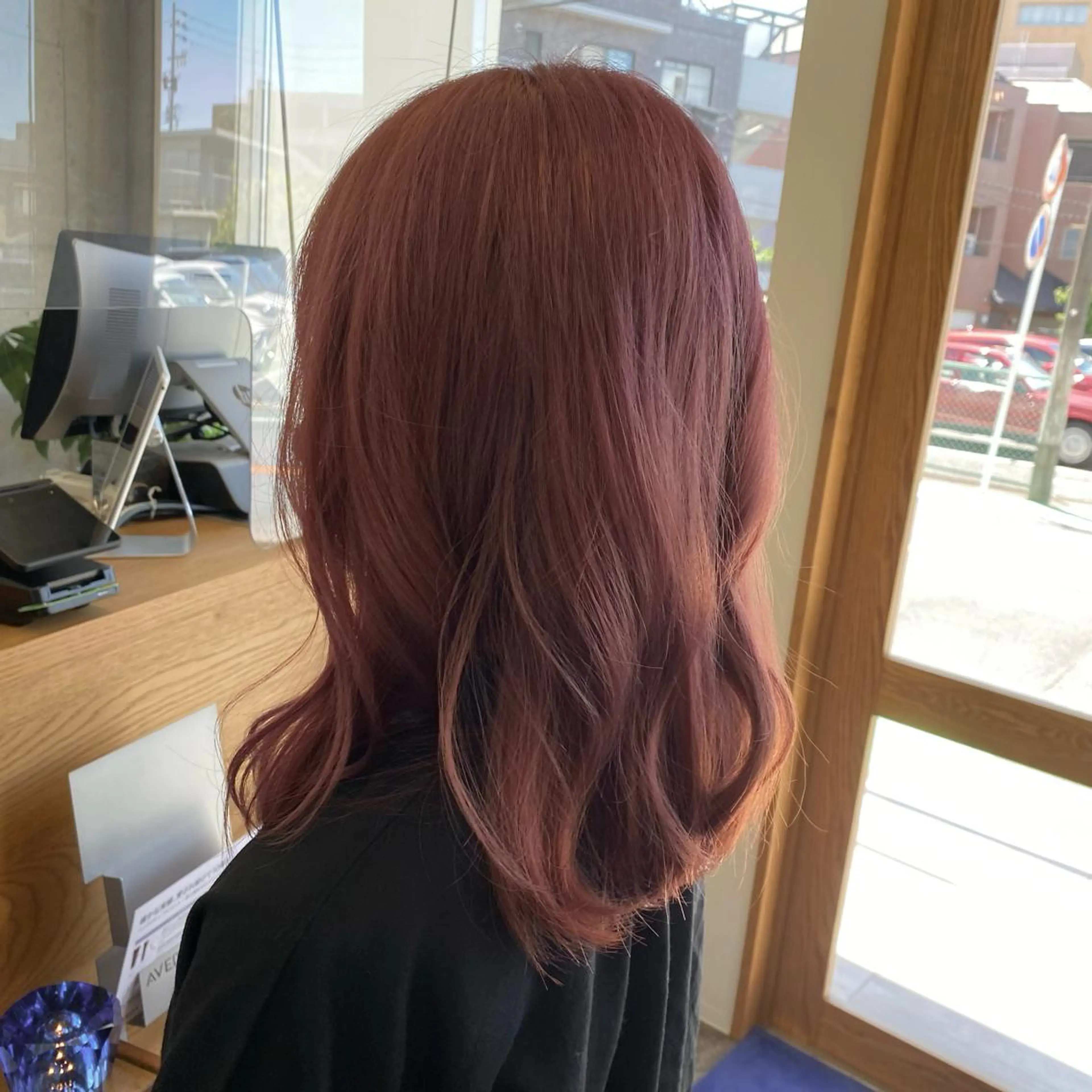 ミディアム 後藤 千絵のヘアスタイル