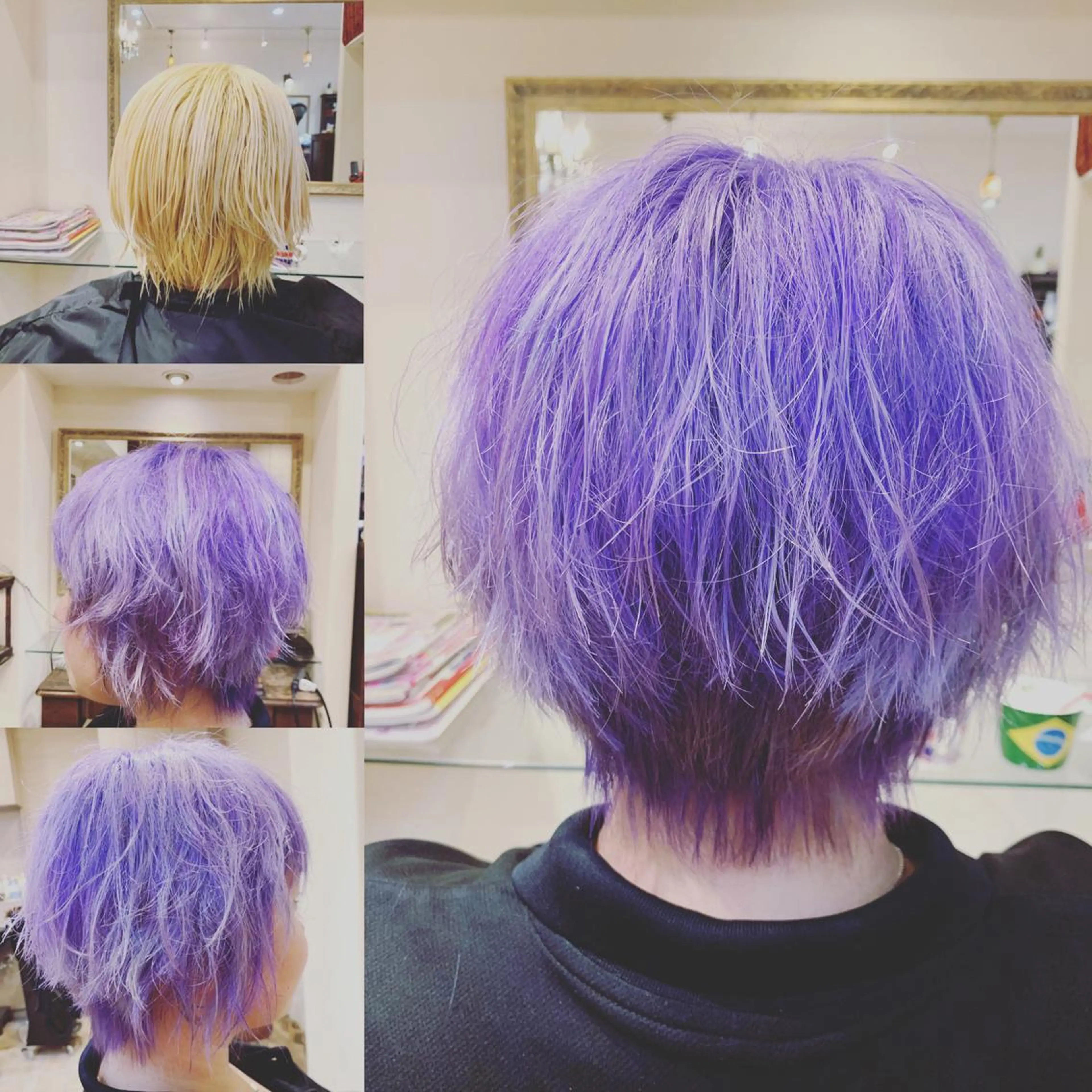 ショート カラー 佐藤 俊夫のヘアスタイル