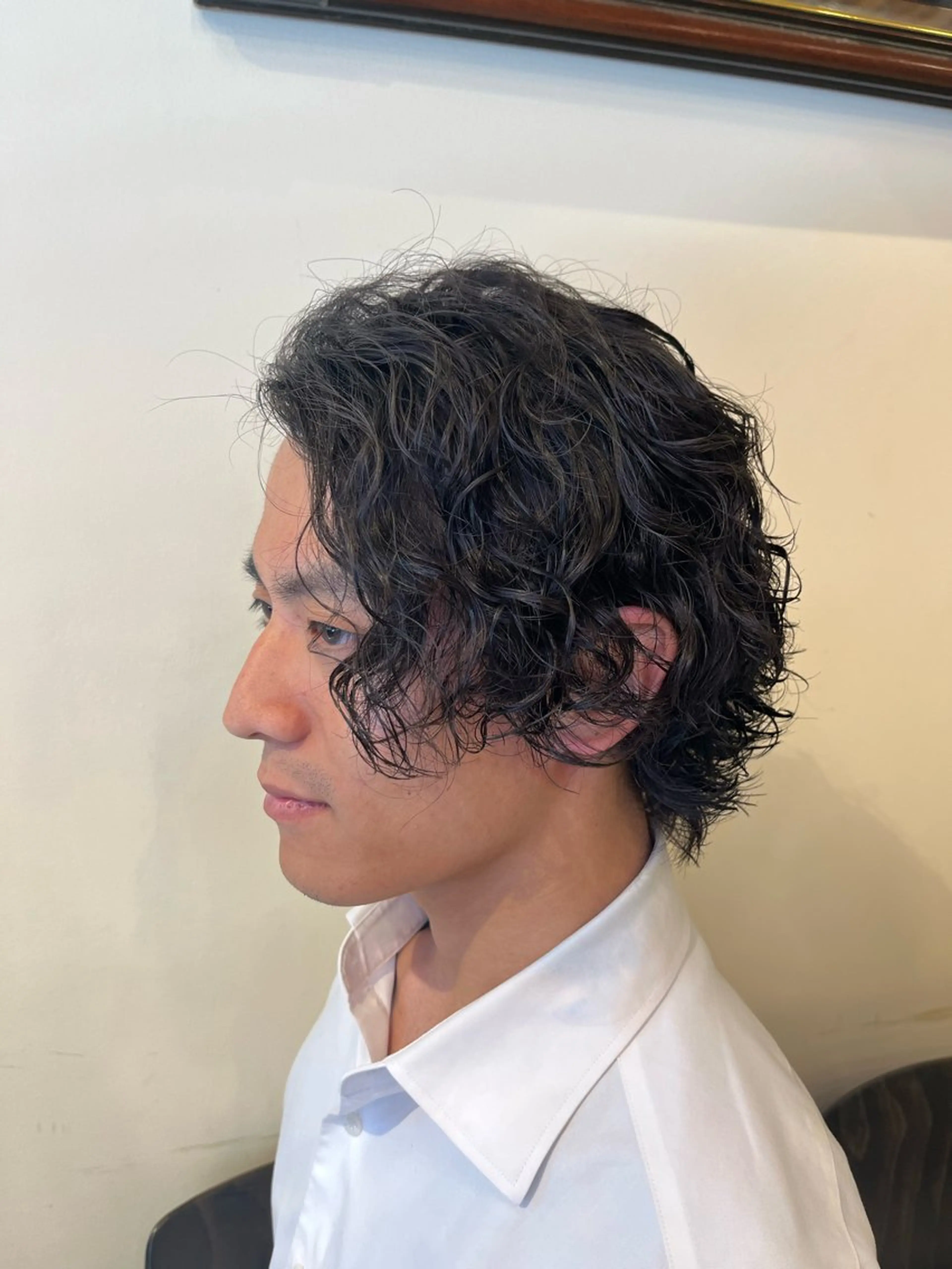 ミディアム メンズ BARBER itoのヘアスタイル