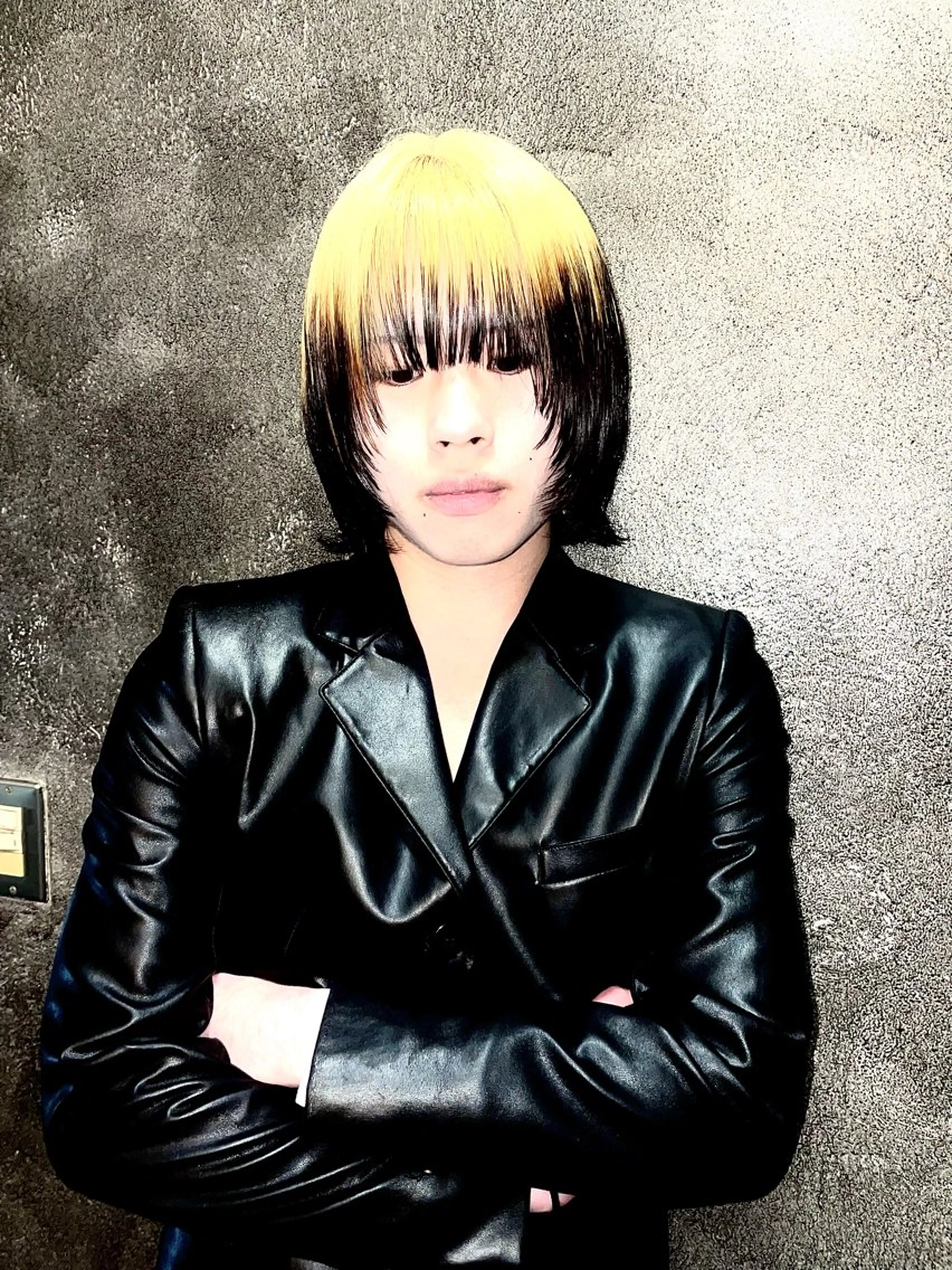 カラー メンズ カット ヘアカラー トリートメント デザインカラー⭐︎★ 🐆hyo🐆のヘアスタイル