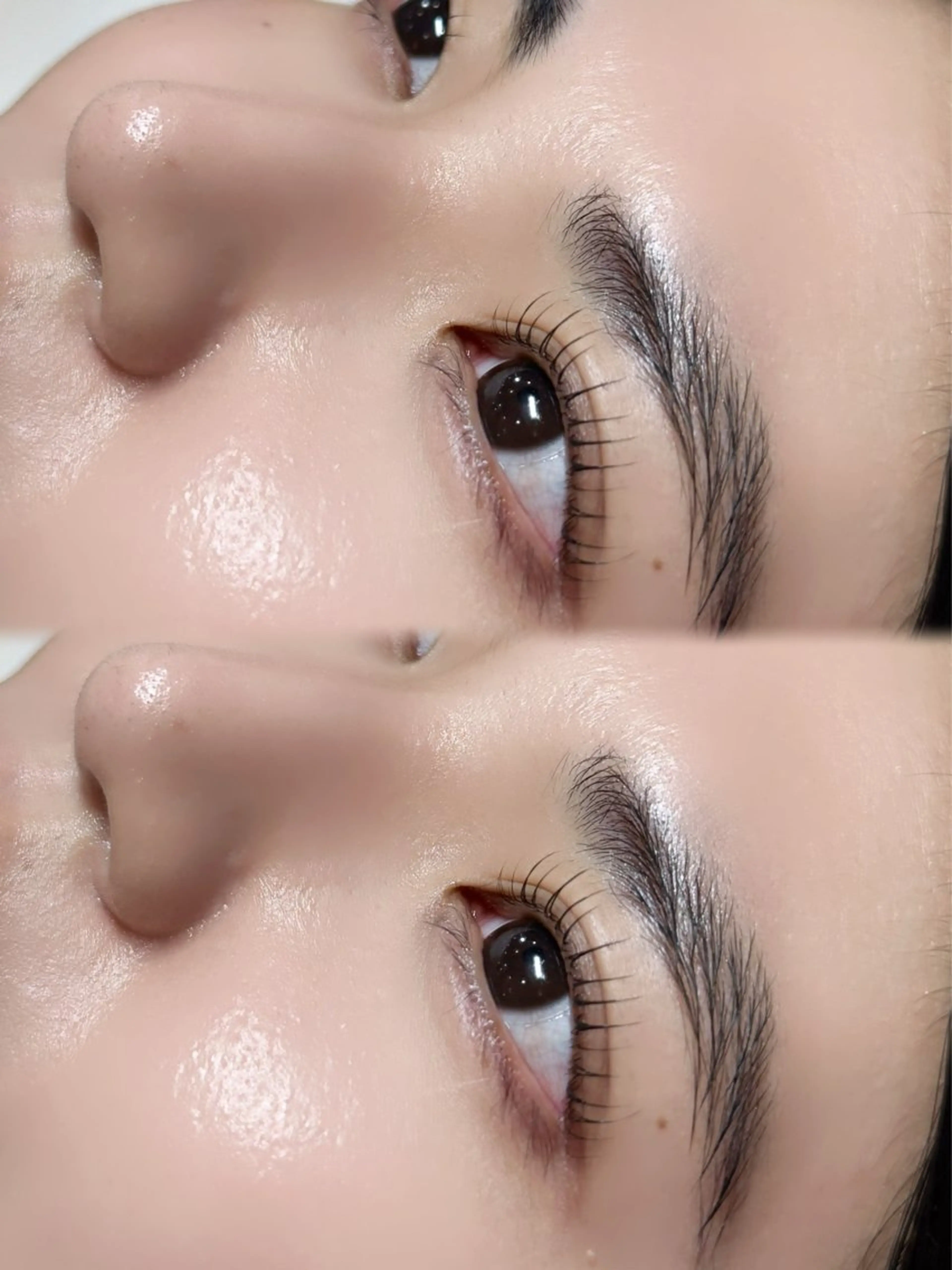 マツエク・マツパ ナチュラル 一重×まつ毛パーマ ゴウダ ユキのマツエク・マツパデザイン